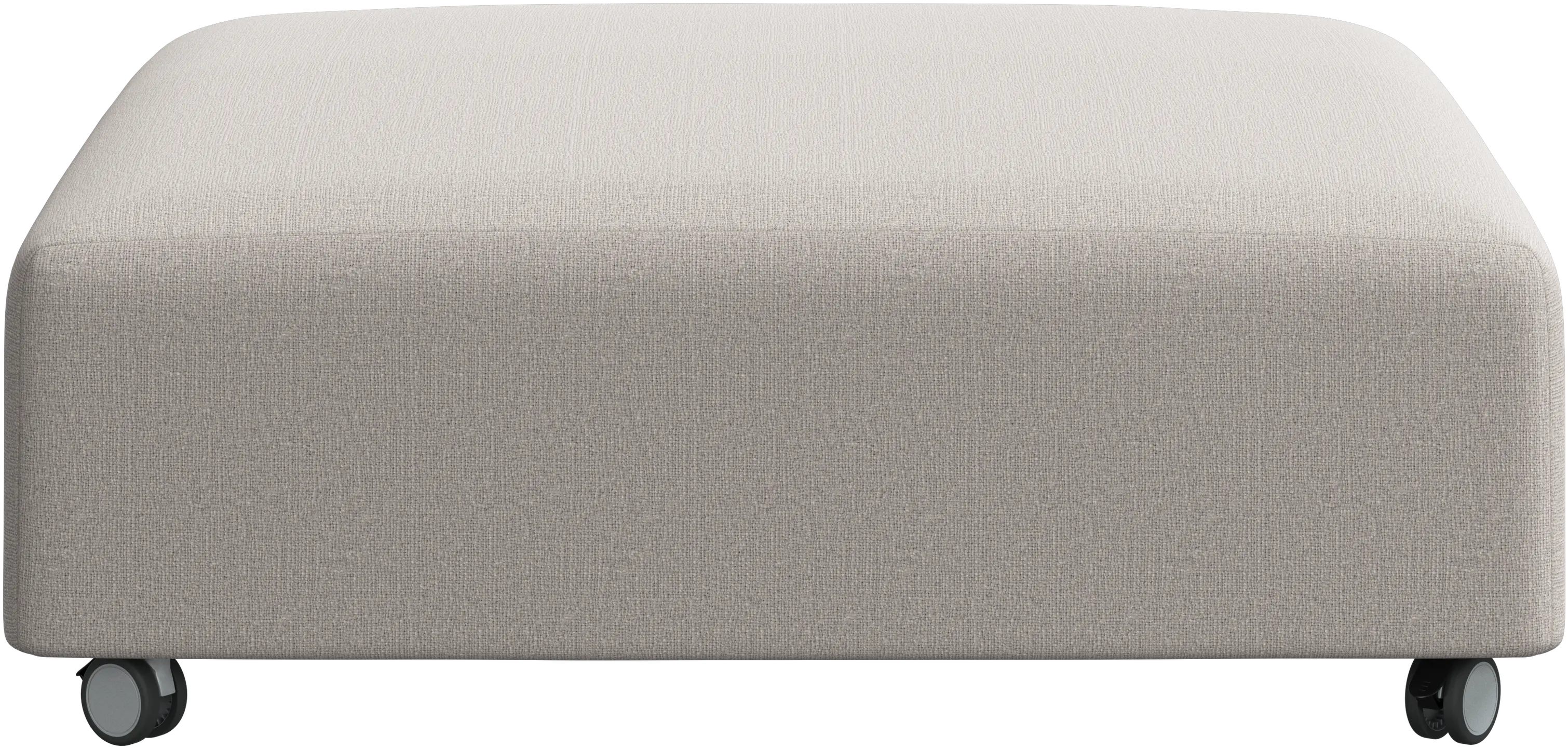 Hampton footstool on wheels