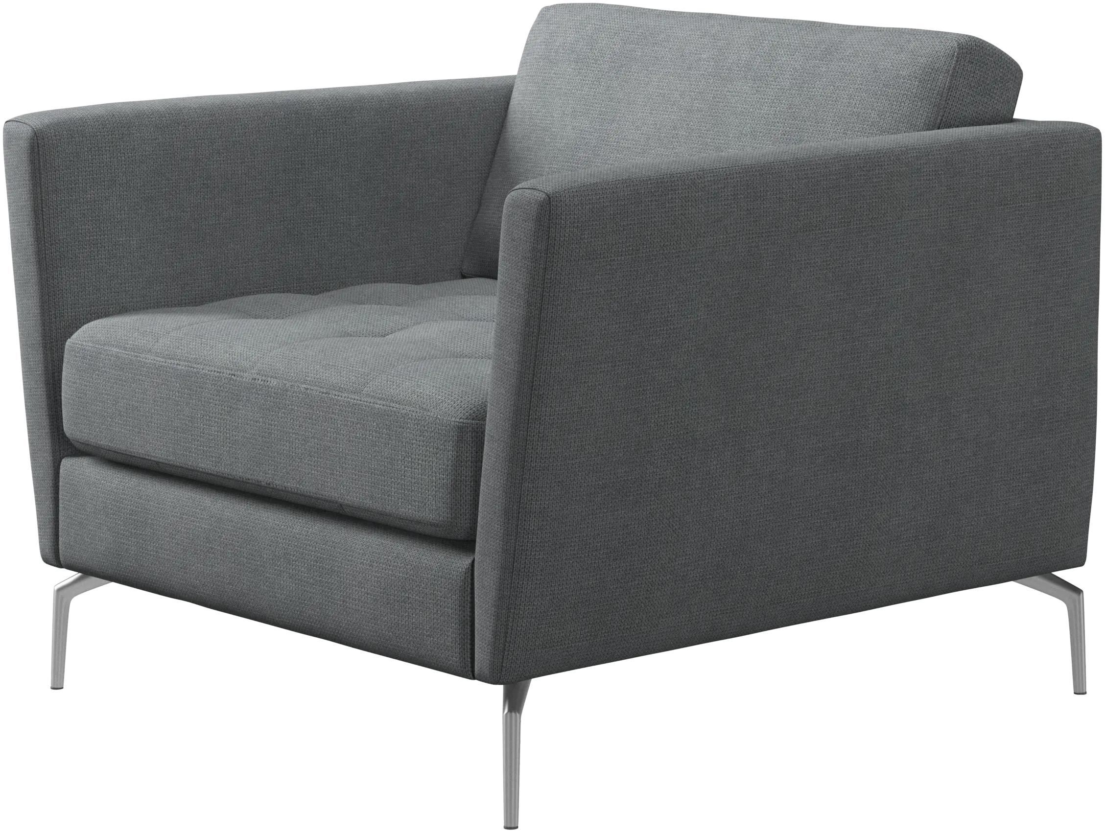Osaka chair, tufted seat