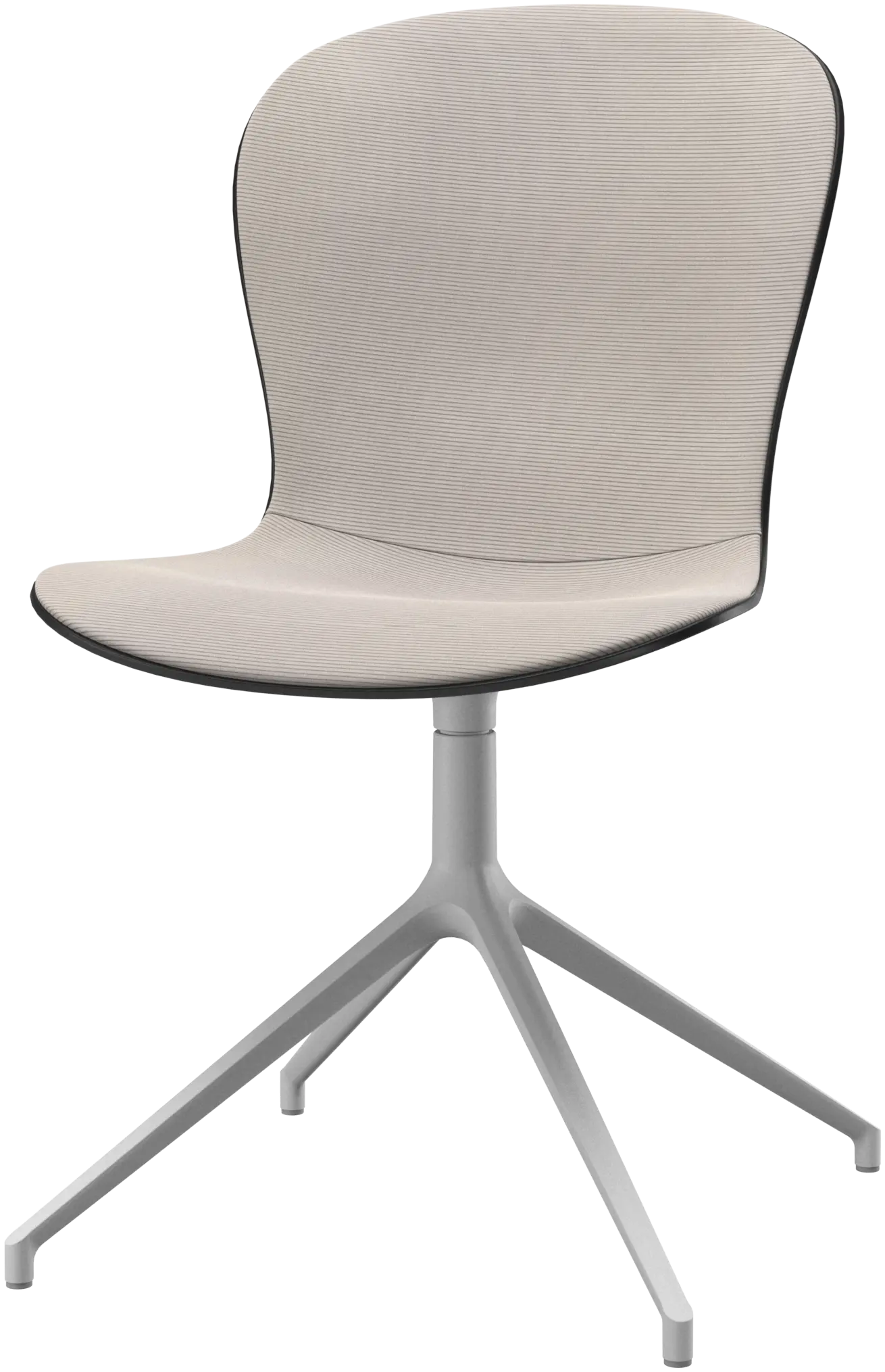 Chaise de salle à manger Adelaide avec fonction pivotante.