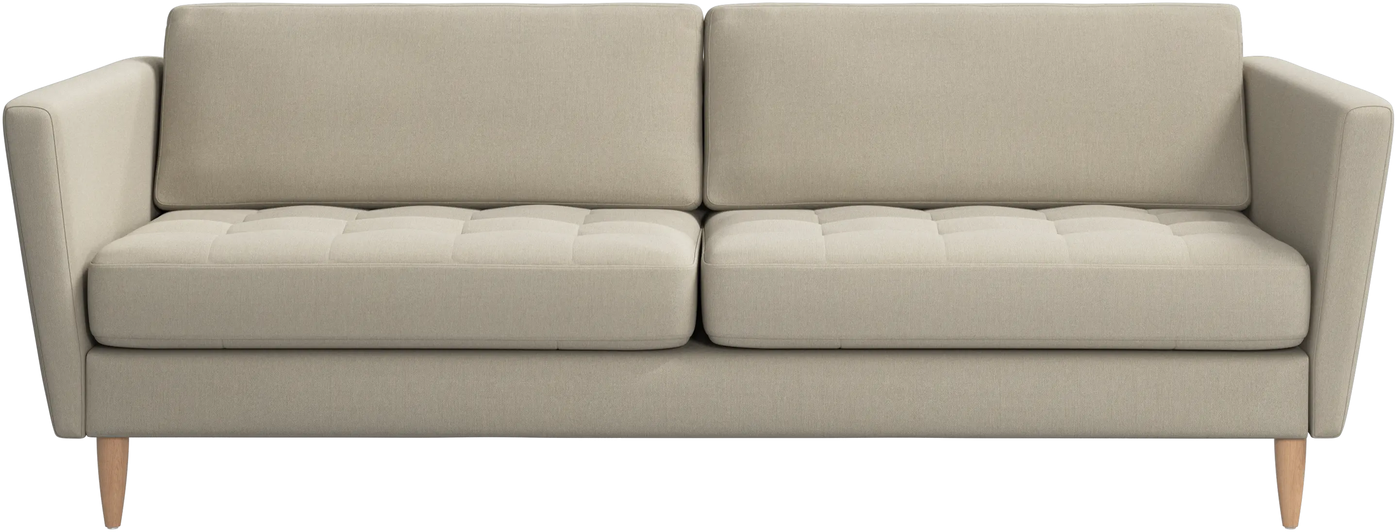 Osaka sofa, tufted seat