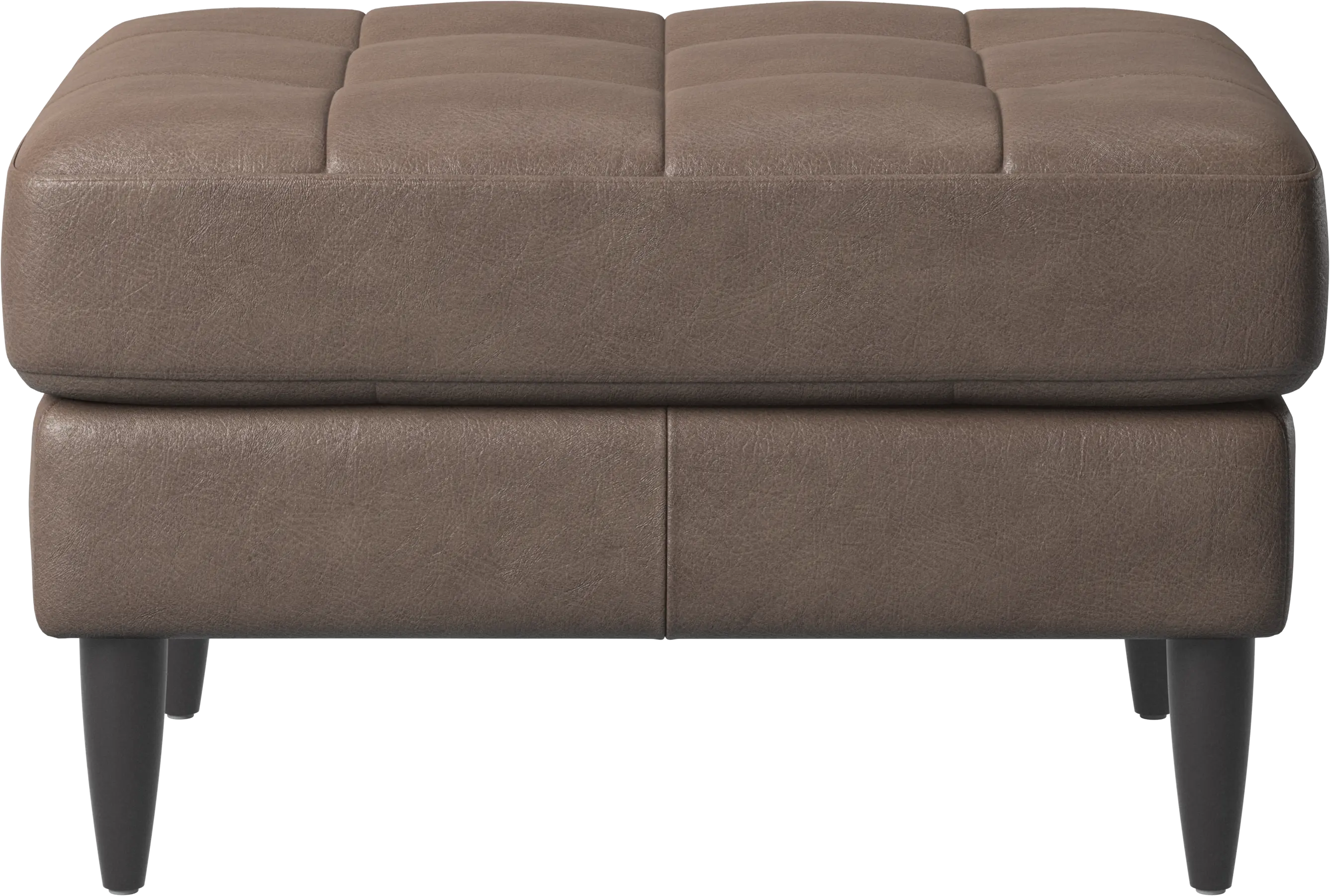 Osaka footstool, tufted seat