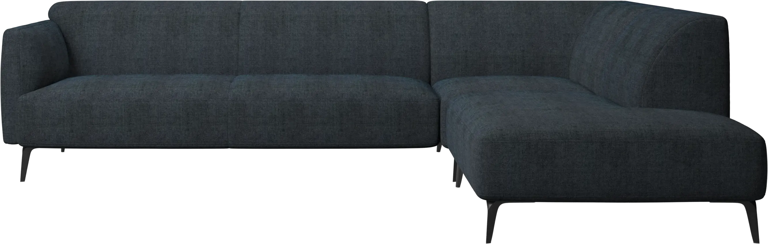 Modena corner sofa with lounging unit