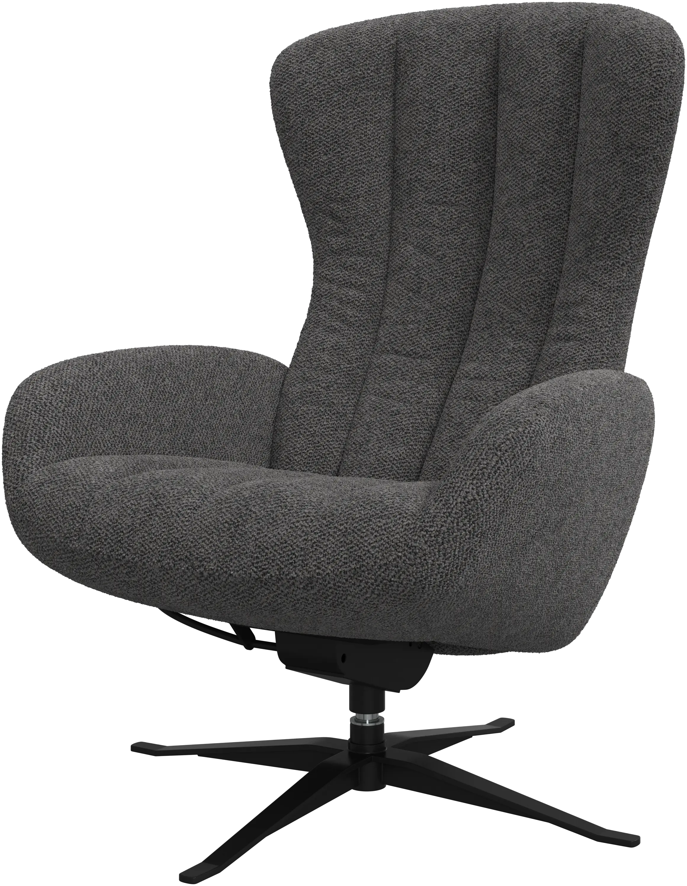 Tilburg recliner with swivel function and adjustable headrest