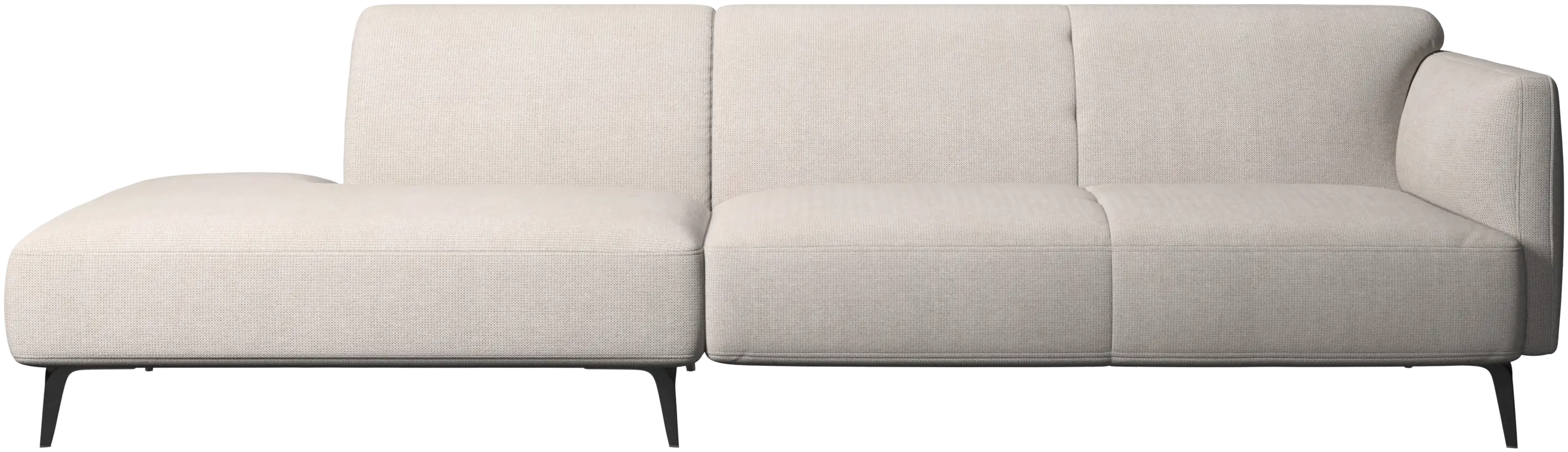 Modena sofa with lounging unit