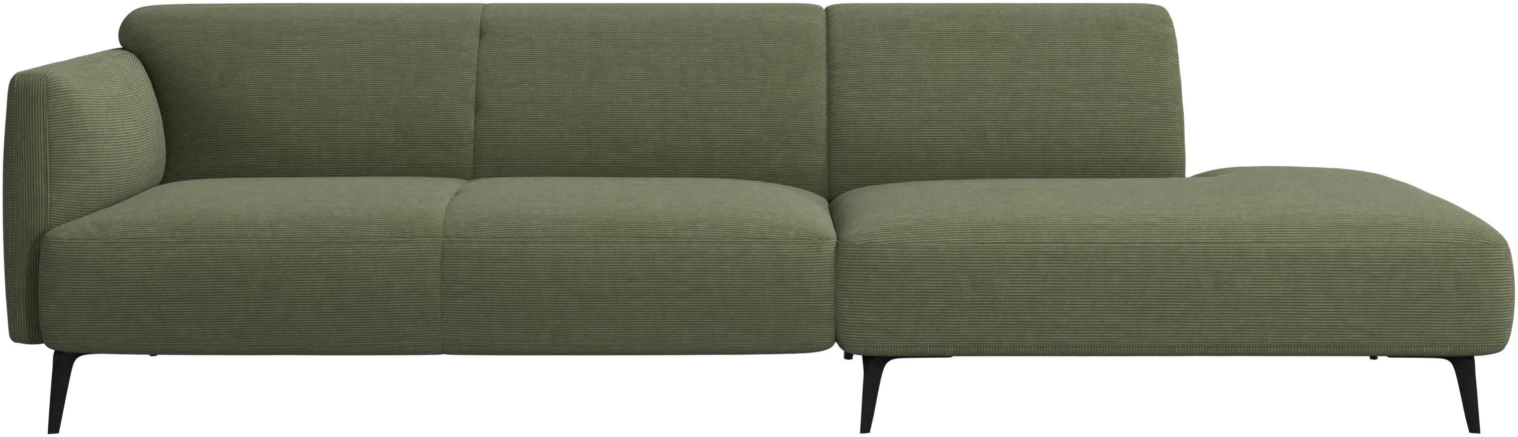 Modena sofa with lounging unit