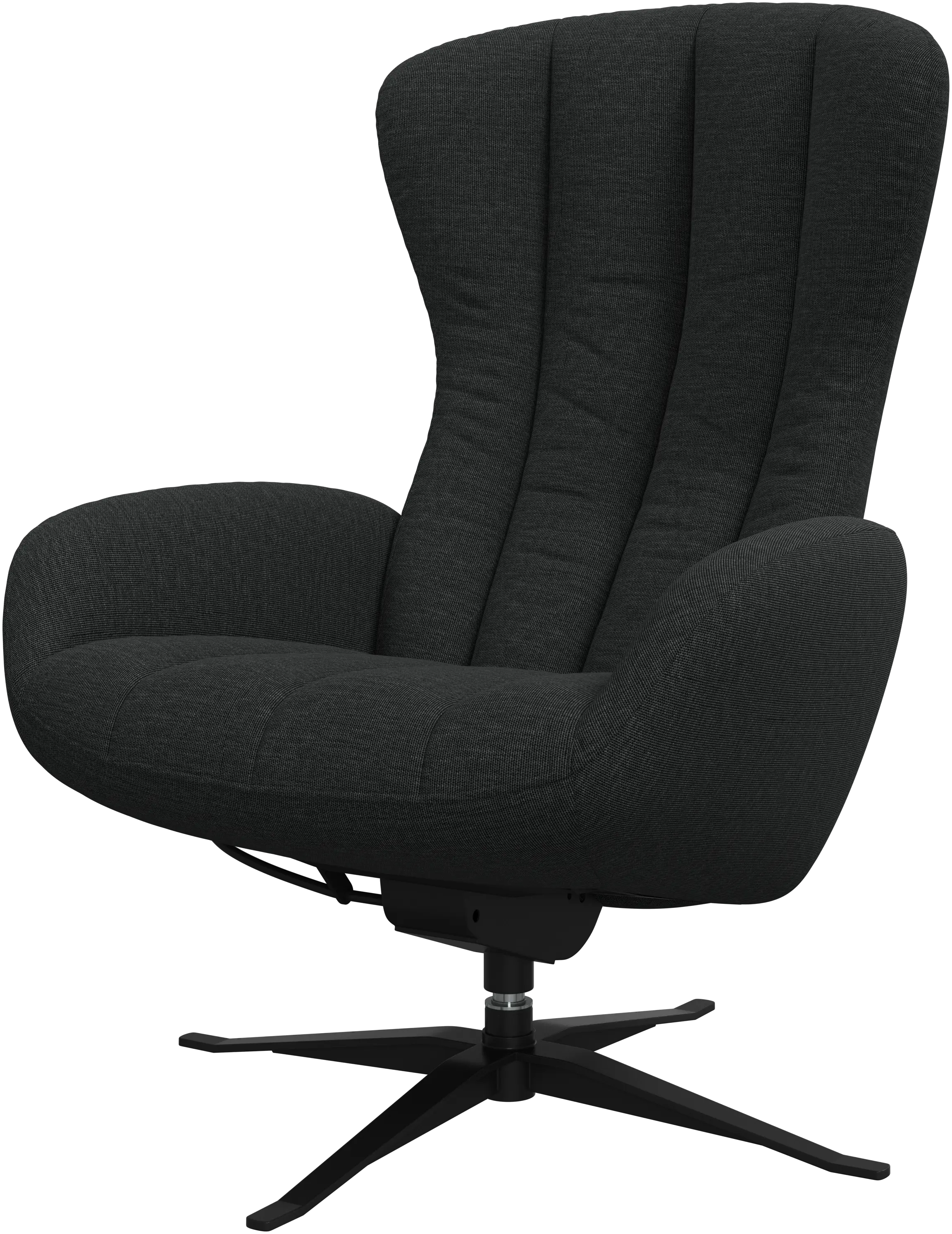 Tilburg recliner with swivel function and adjustable headrest