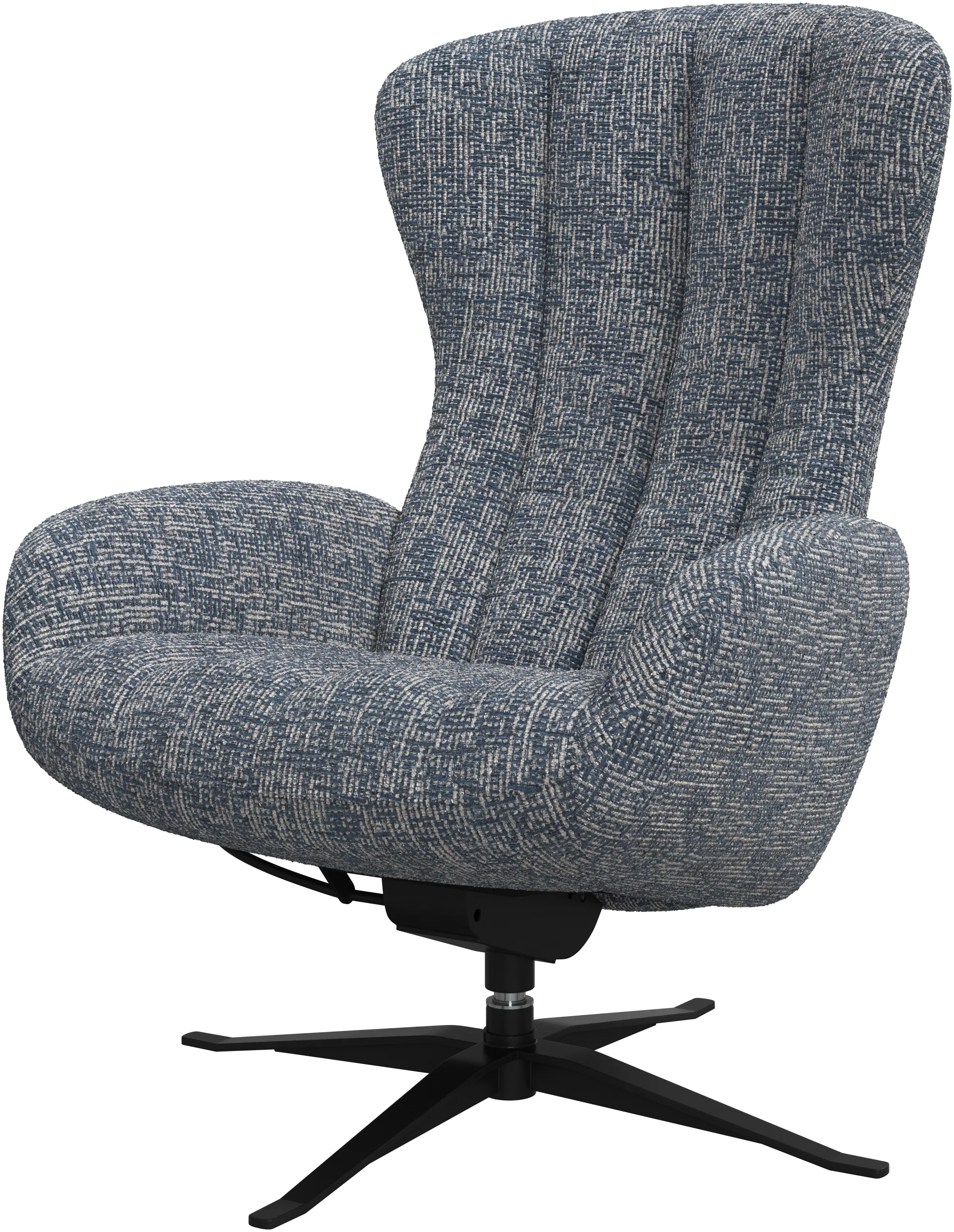Tilburg living chair with tilt and swivel function