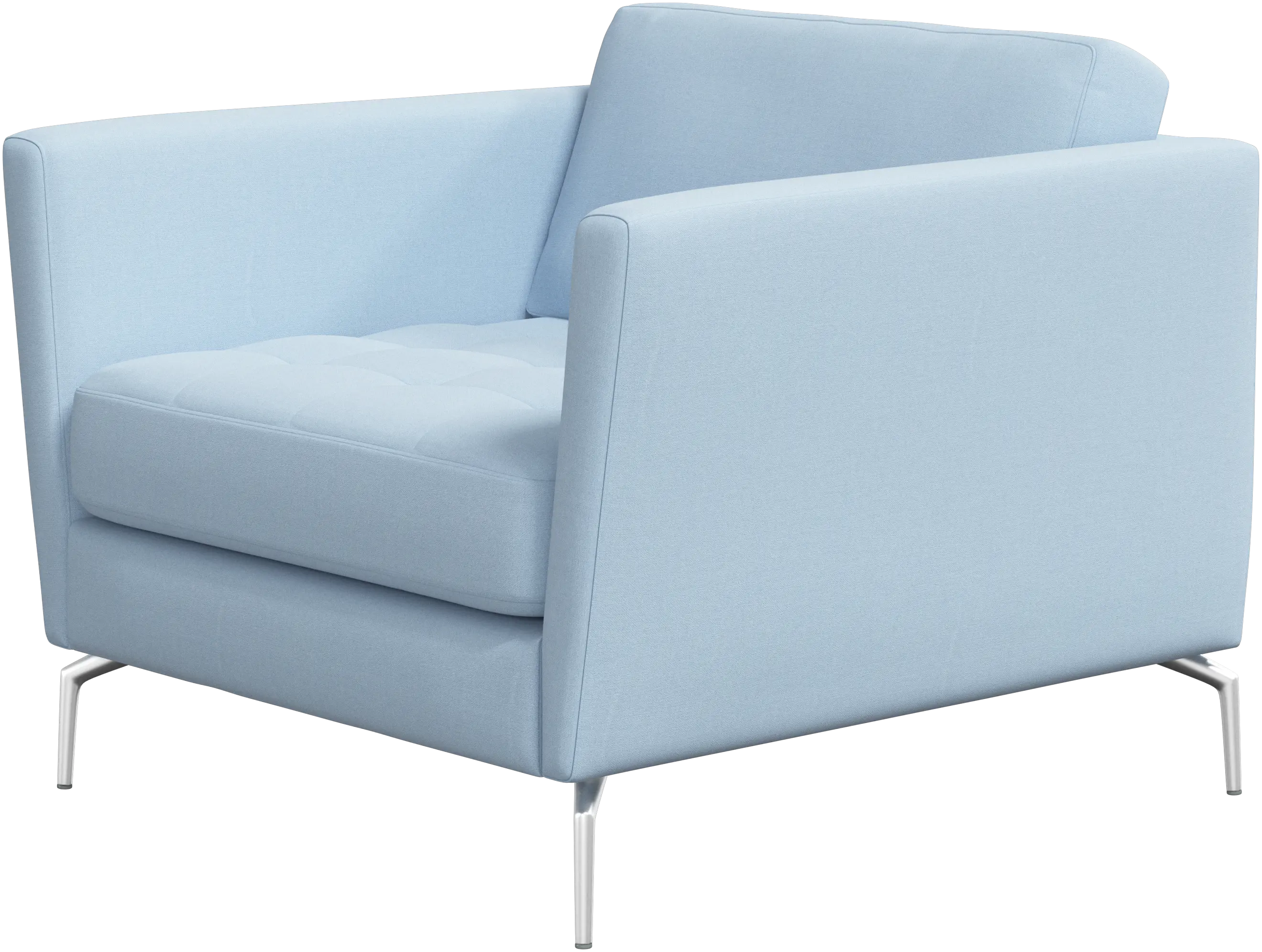 Osaka chair, tufted seat