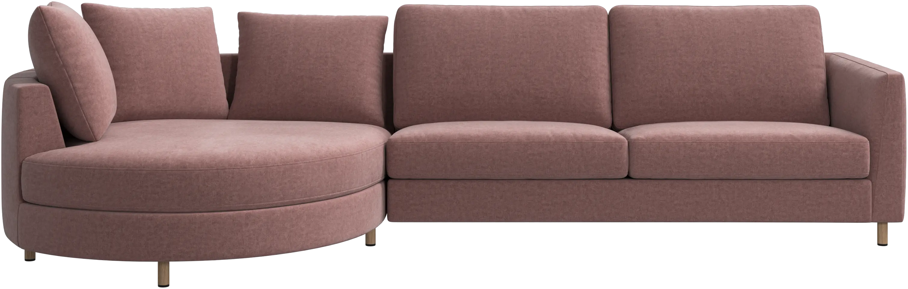 Indivi sofa with chaise longue left