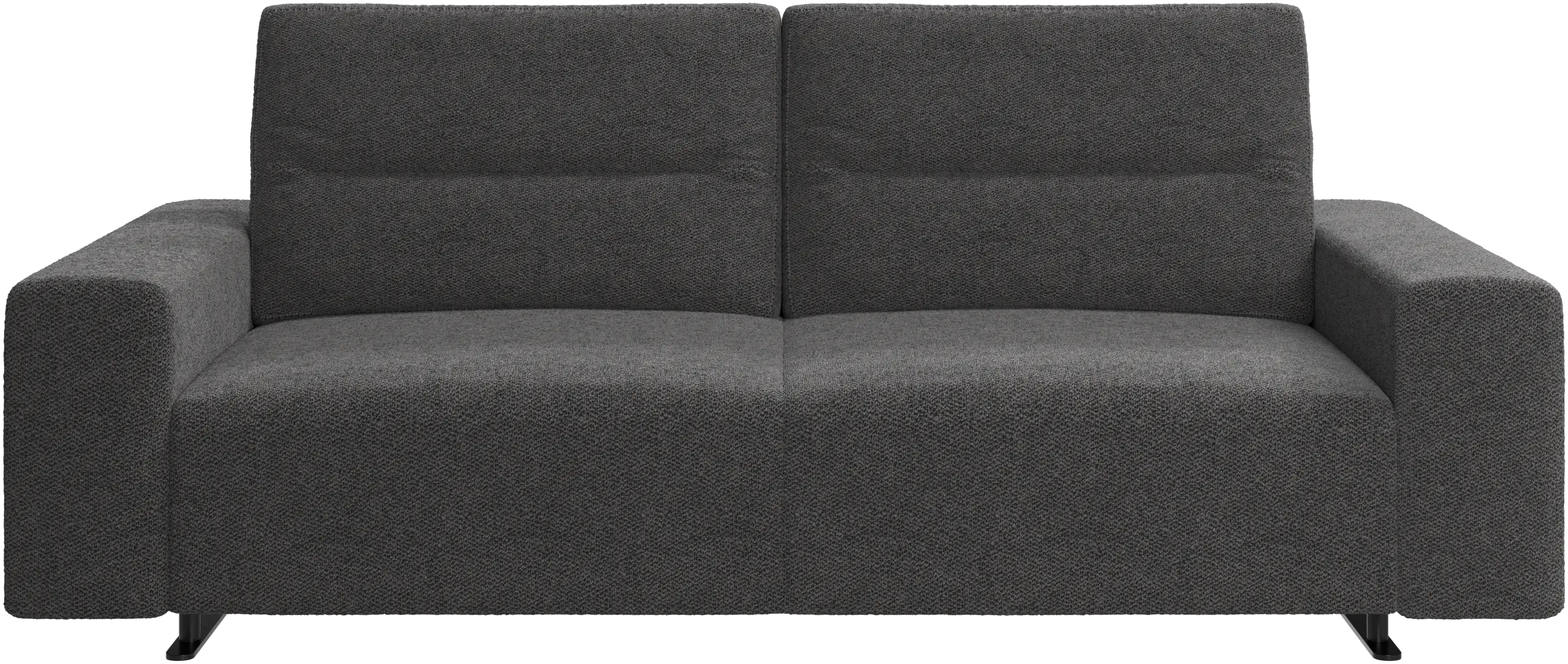 Canapé Hampton avec dossier ajustable et espace de rangement côté droit