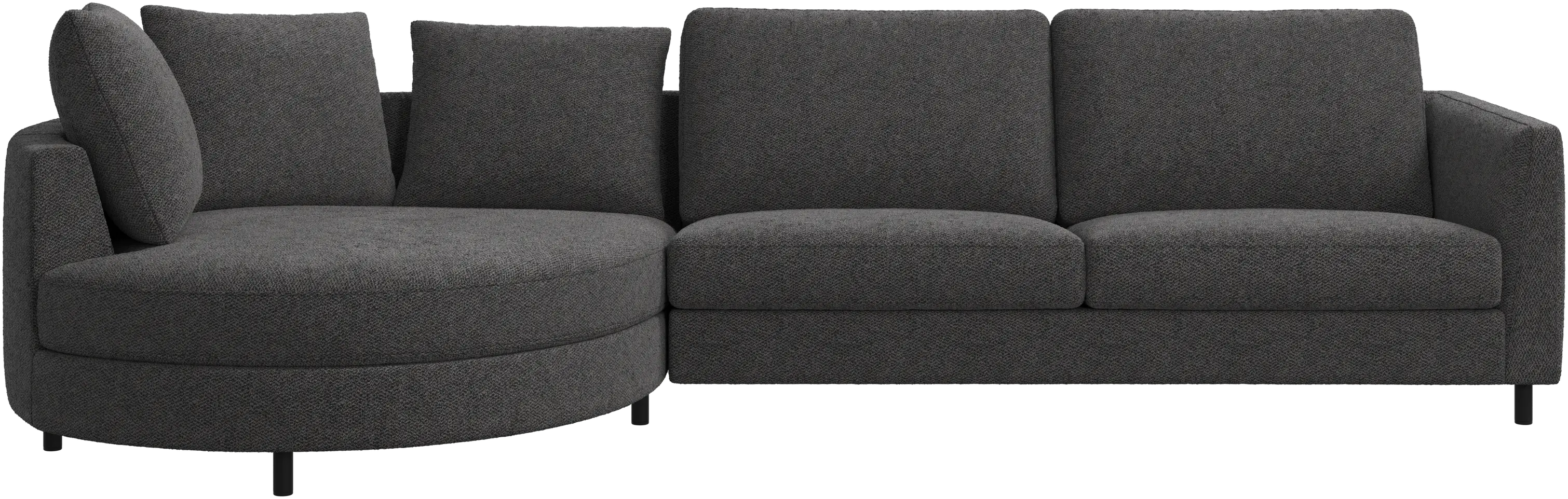 Indivi sofa with chaise longue left