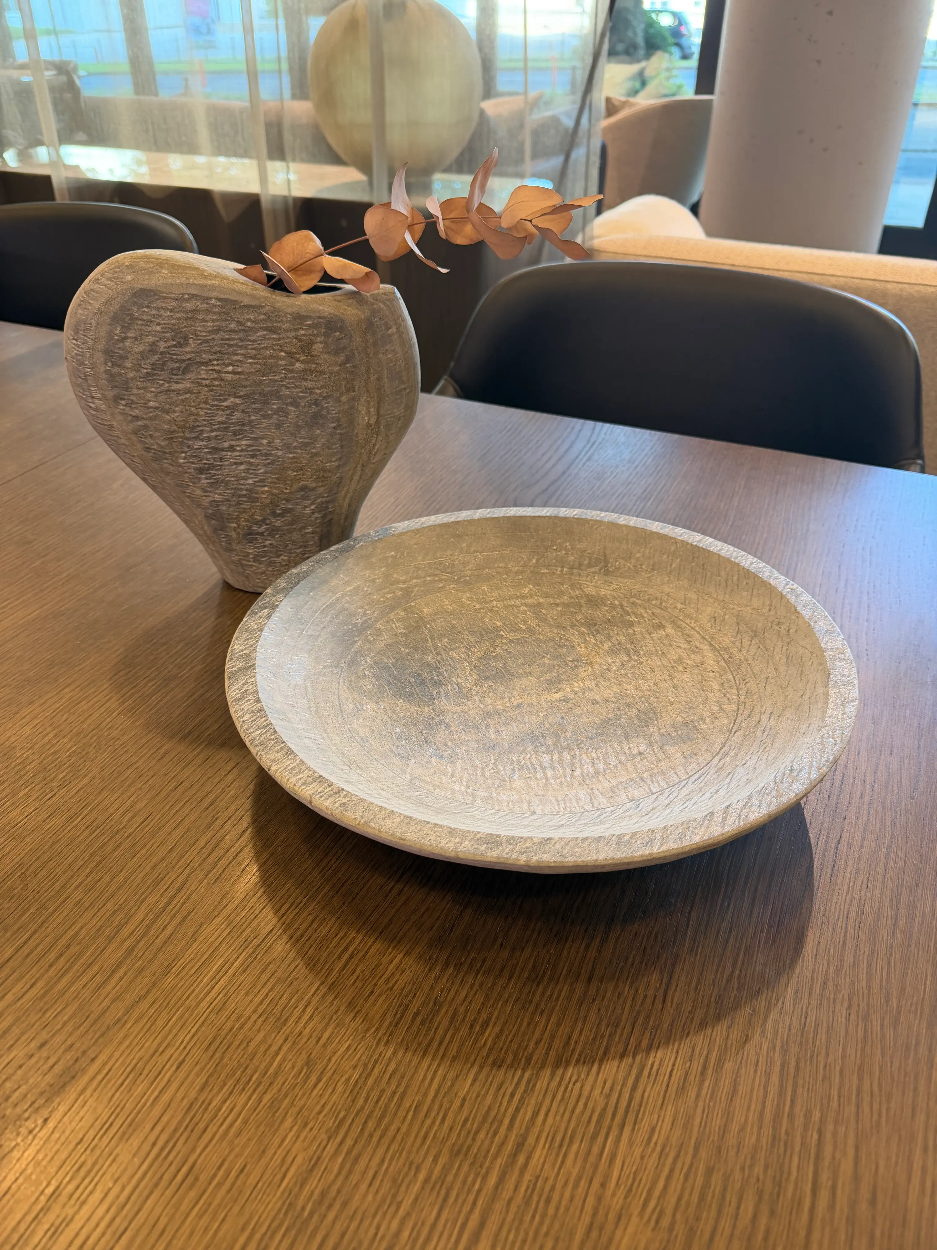 Accessories Basin Schale + Burly Vase Set (30% Preisnachlass)