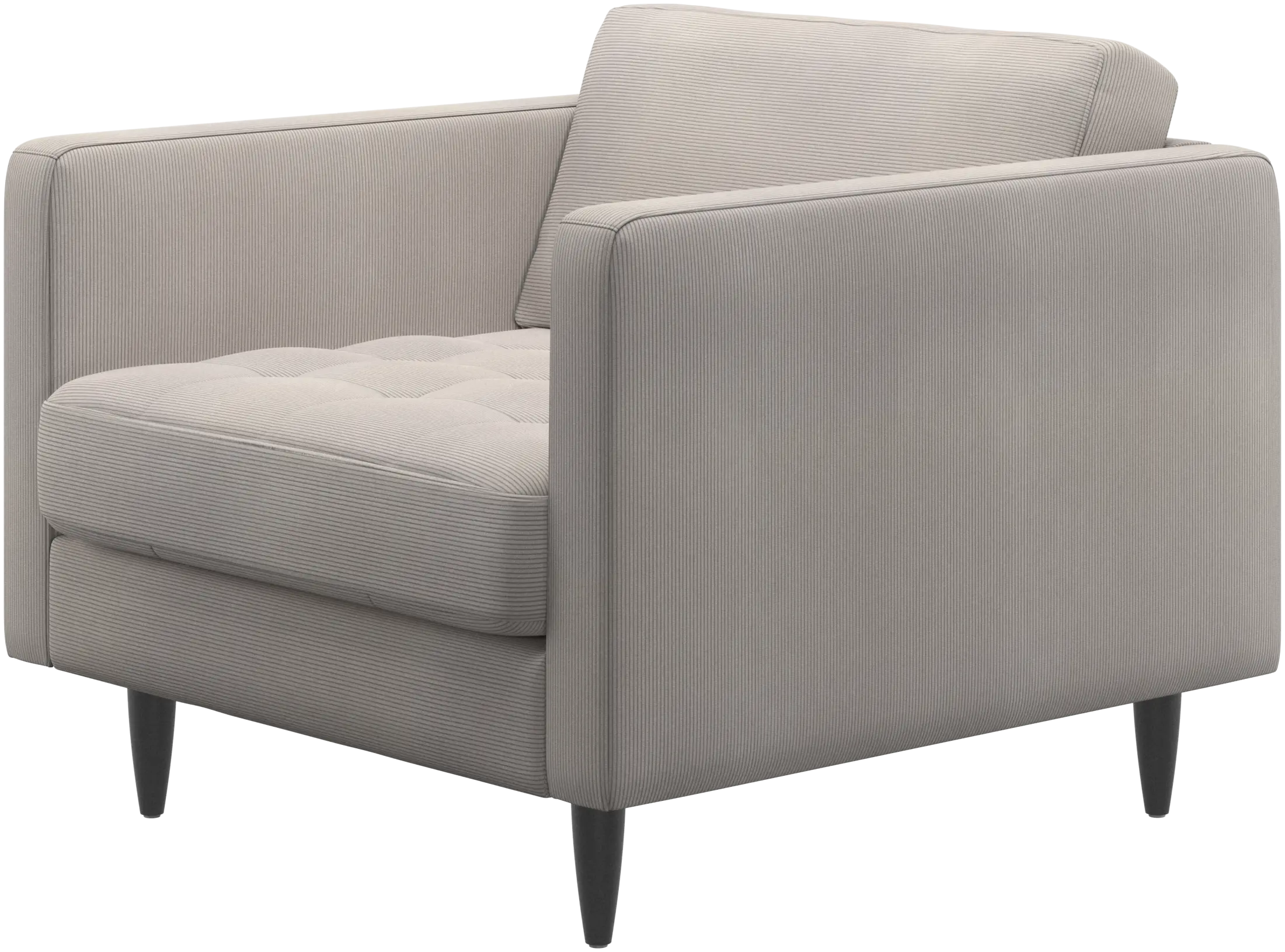 Osaka chair, tufted seat
