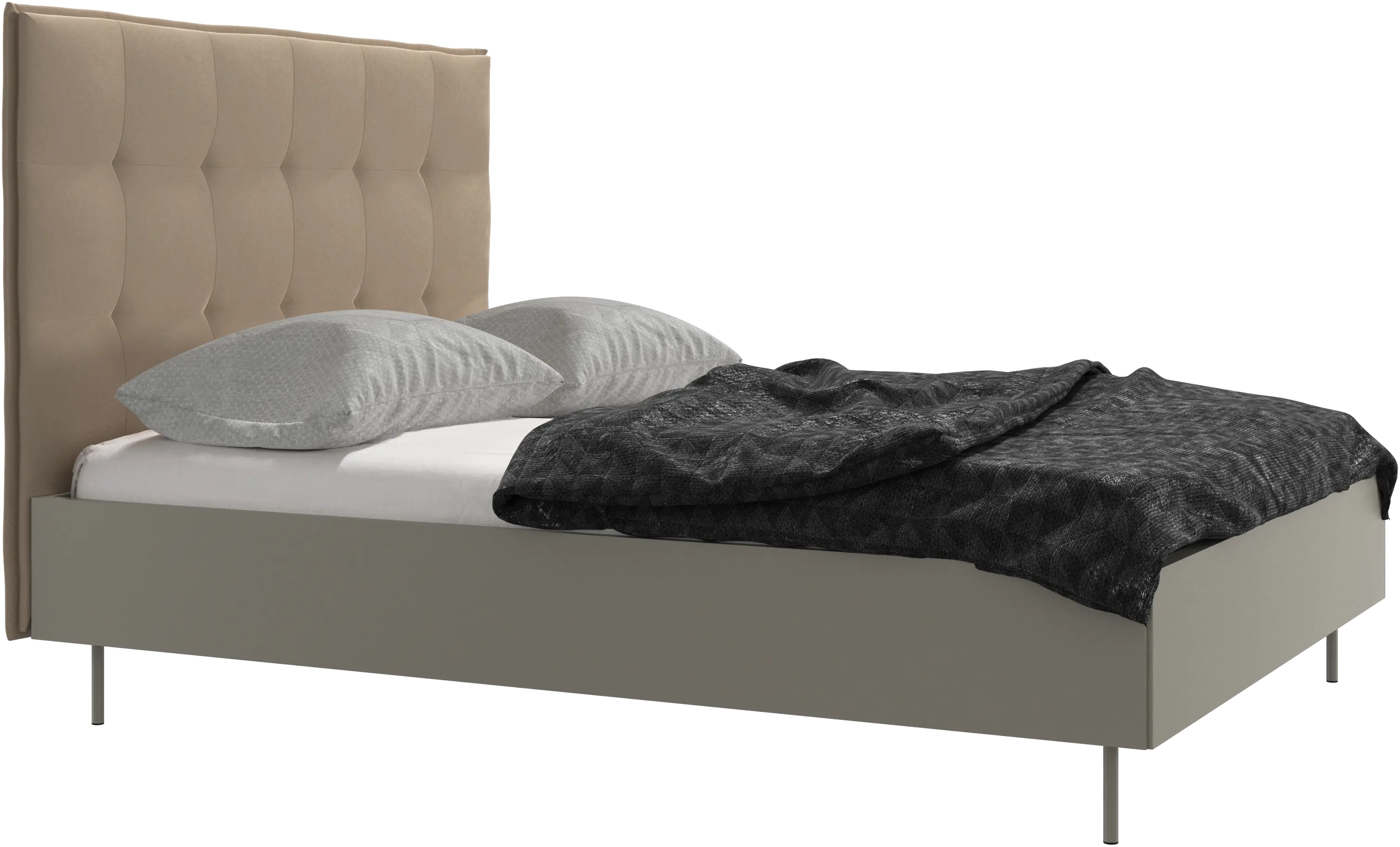 Lugano bed, excl. mattress