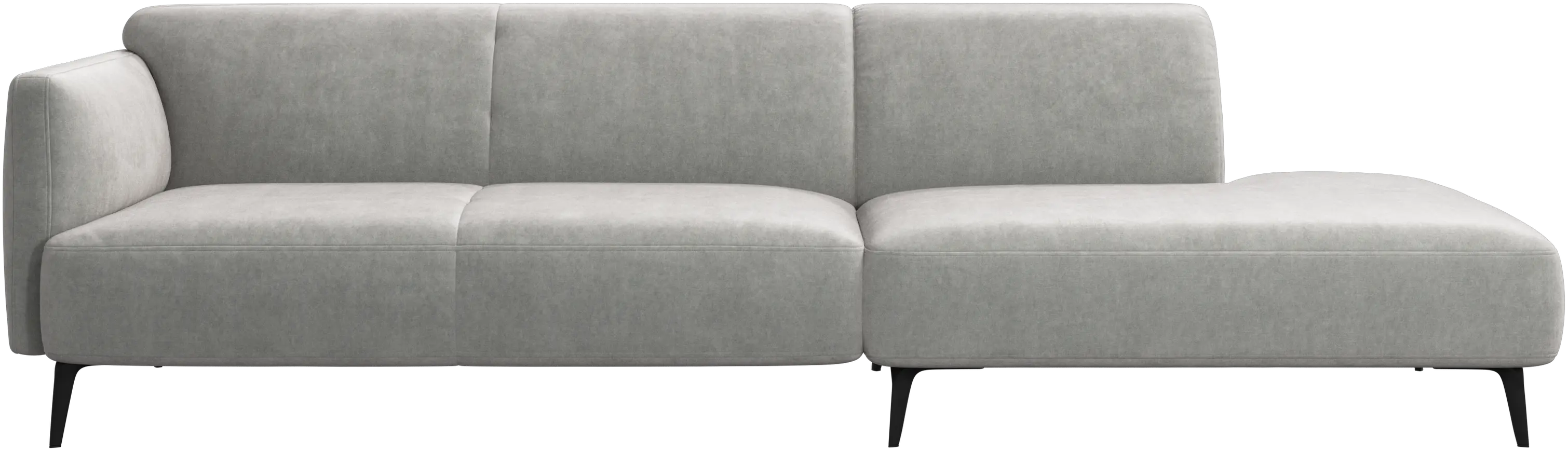 Modena sofa with lounging unit
