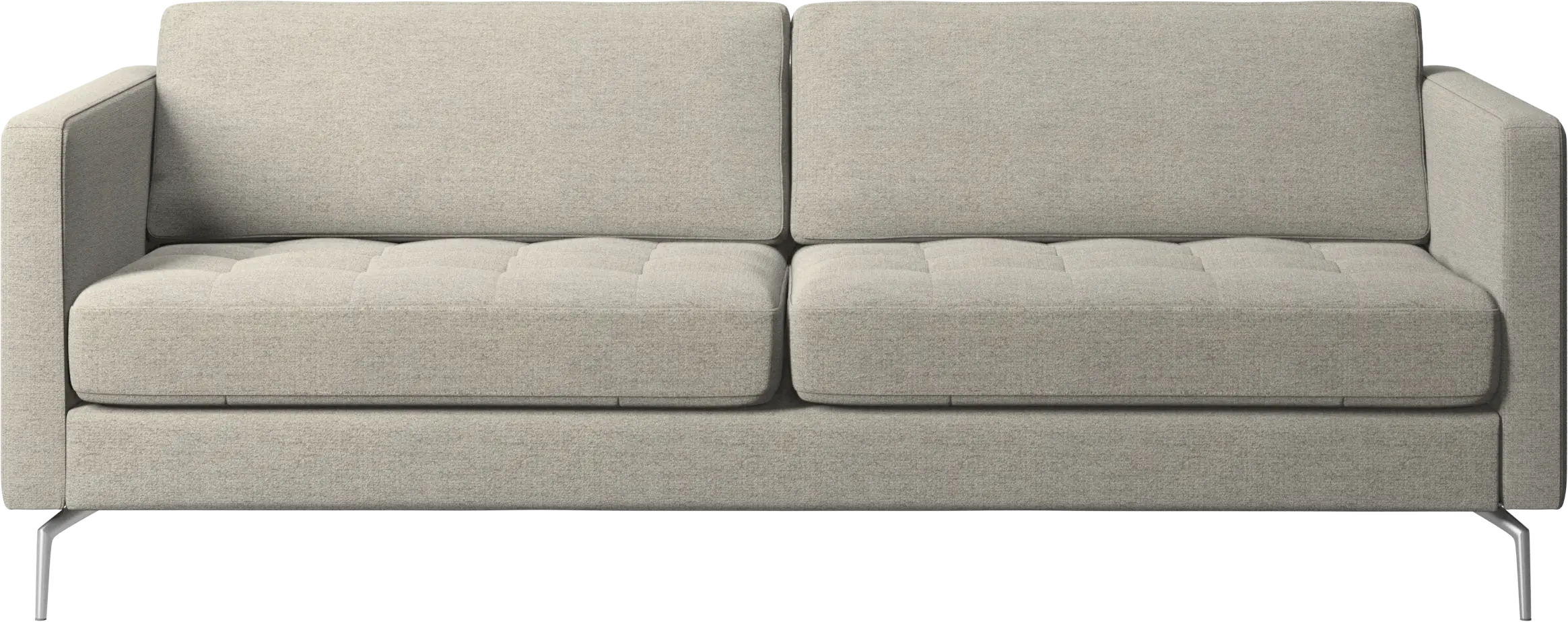 Osaka sofa, tufted seat