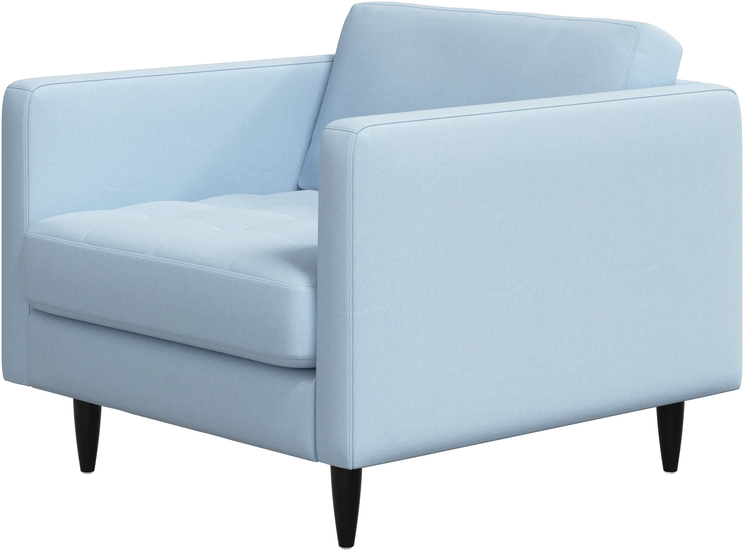 Osaka chair, tufted seat