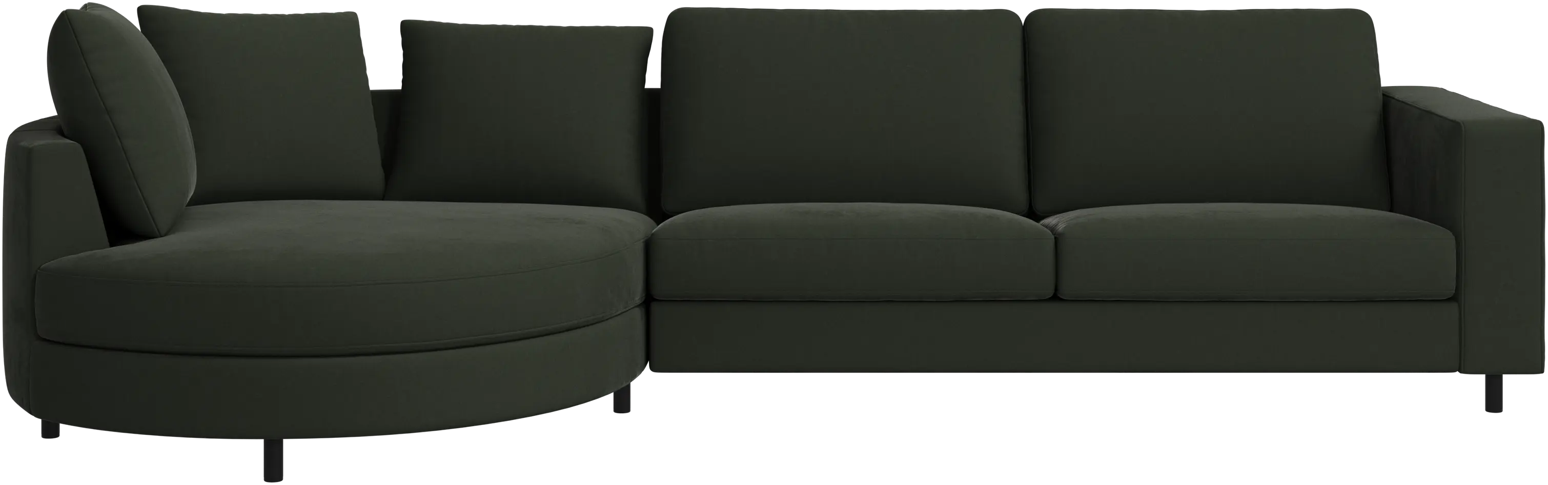 Indivi sofa with chaise longue left