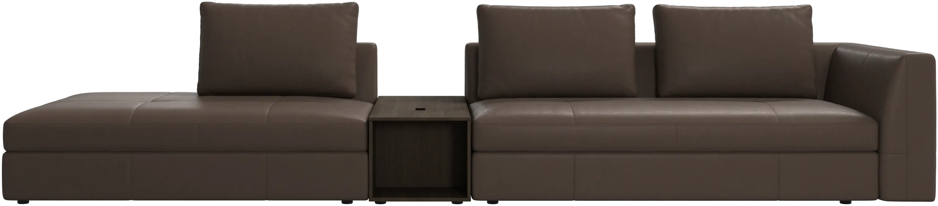 Bergamo 3 seater lounge sofa with storage