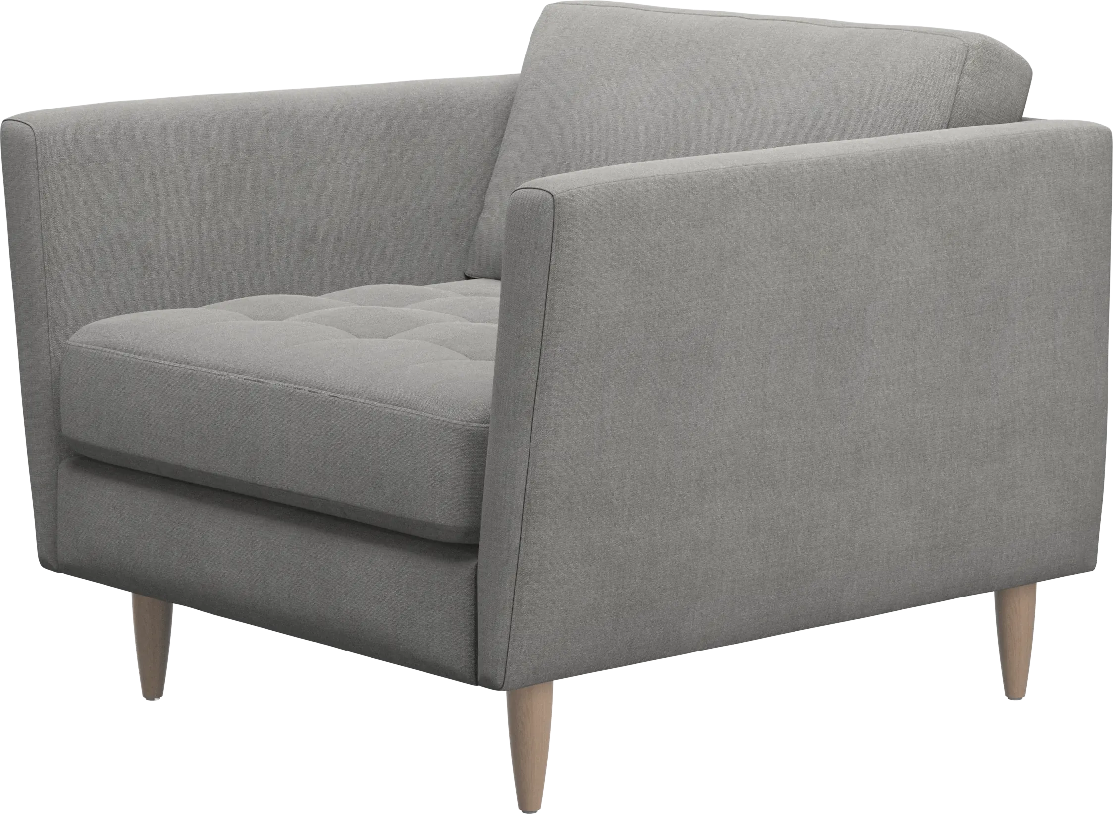 Osaka chair, tufted seat
