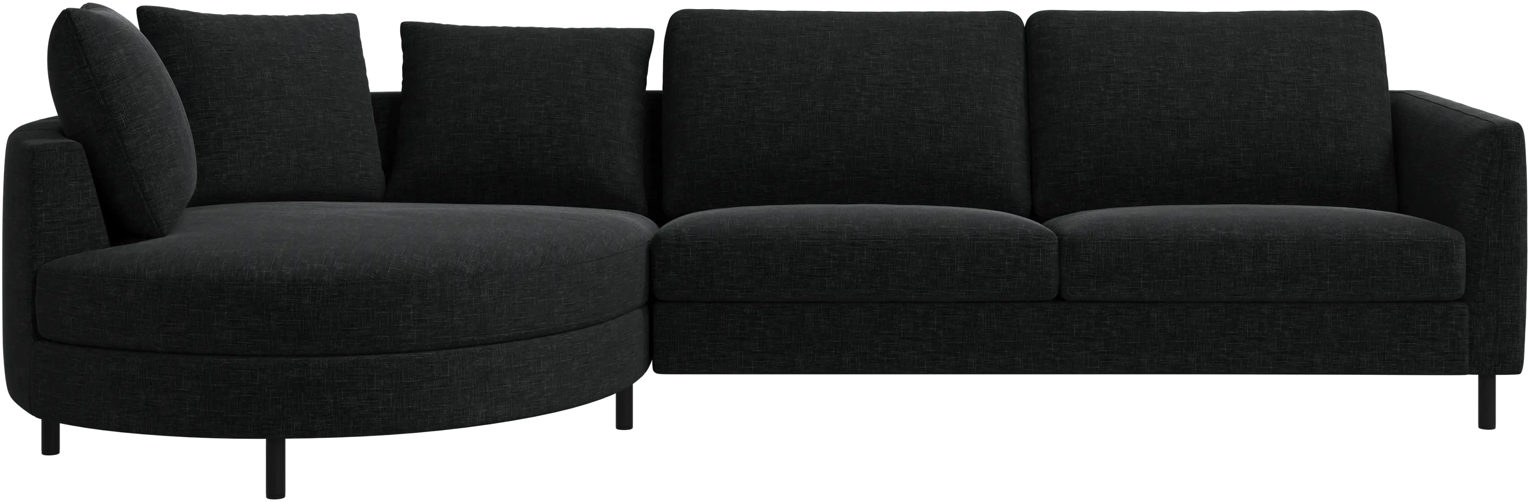 Indivi sofa with chaise longue left
