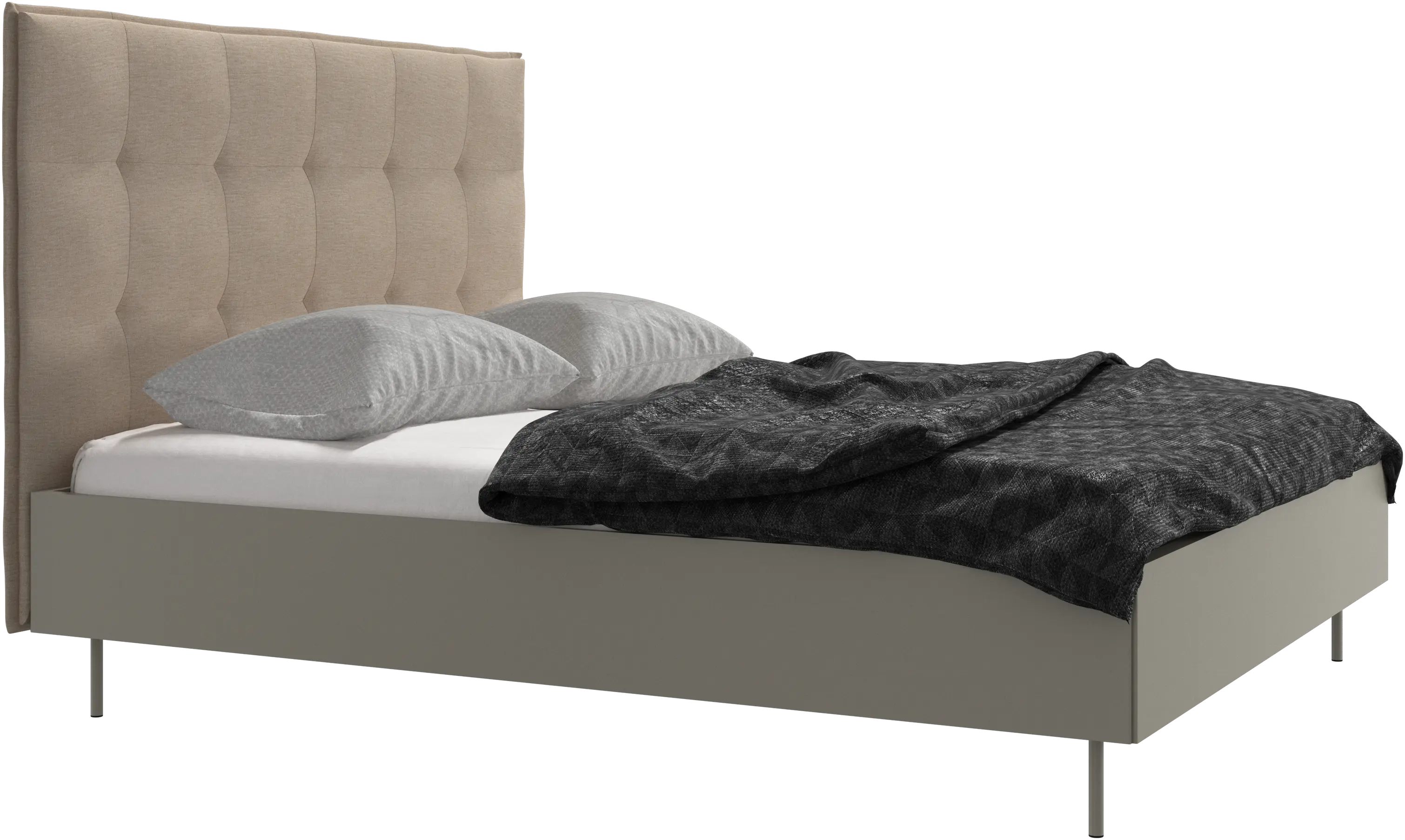 Lugano bed, excl. slats and mattress