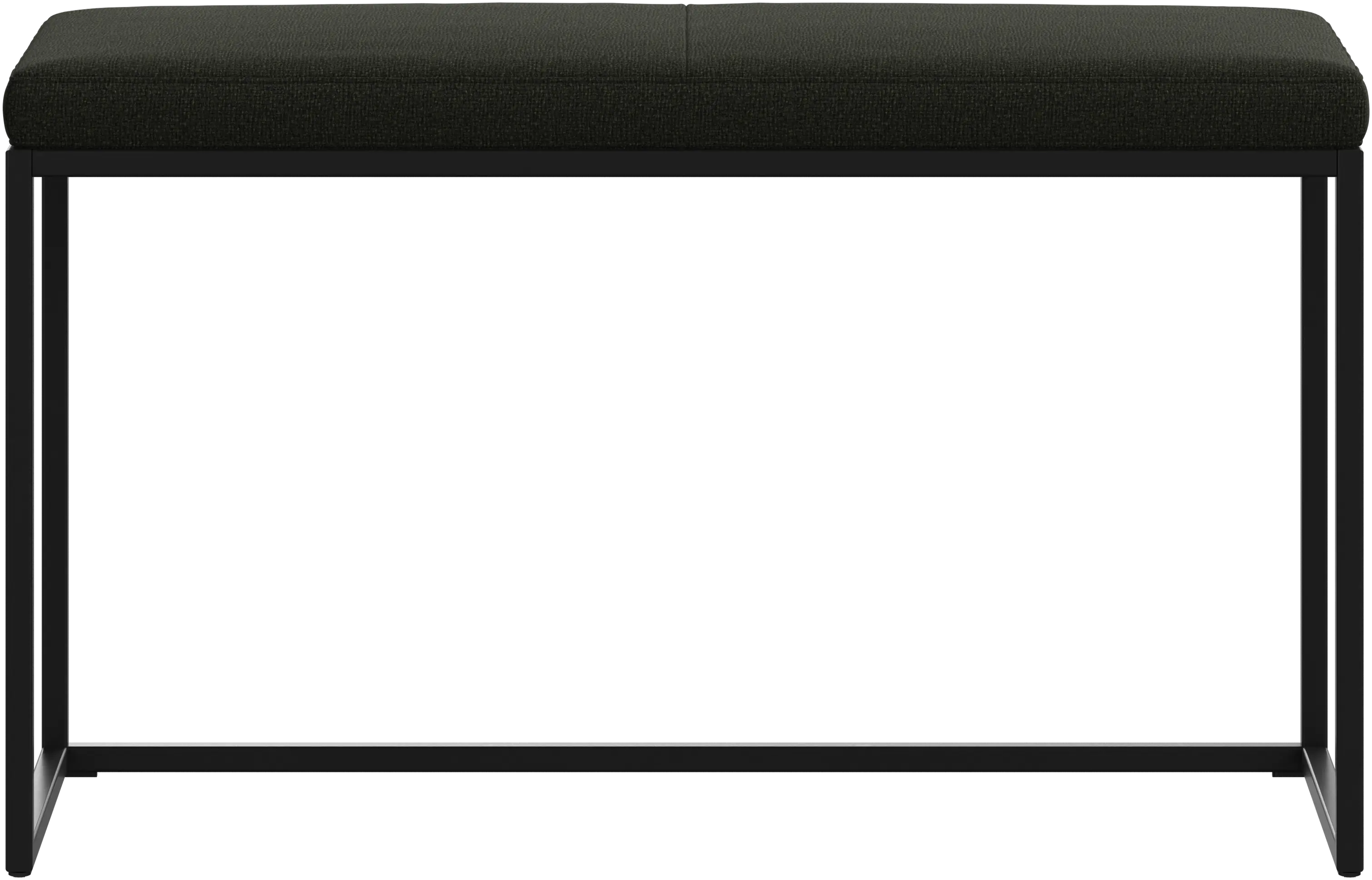 London small bench with cushion