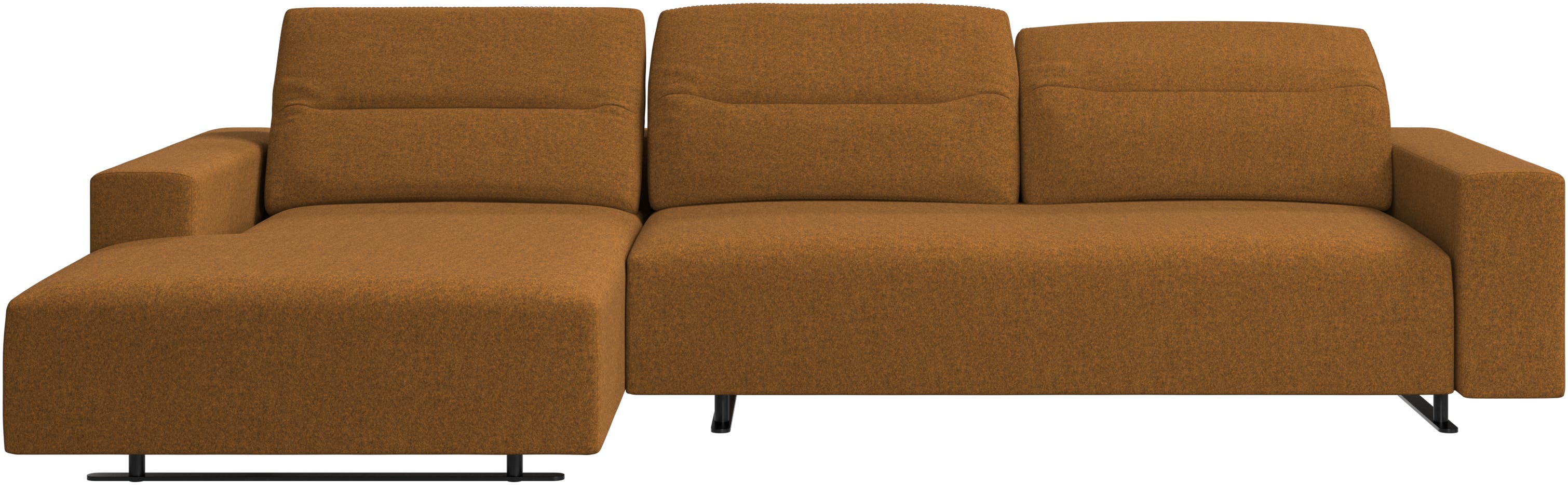 Hampton sofa med justerbar ryg, lounge modul og opbevaring begge sider