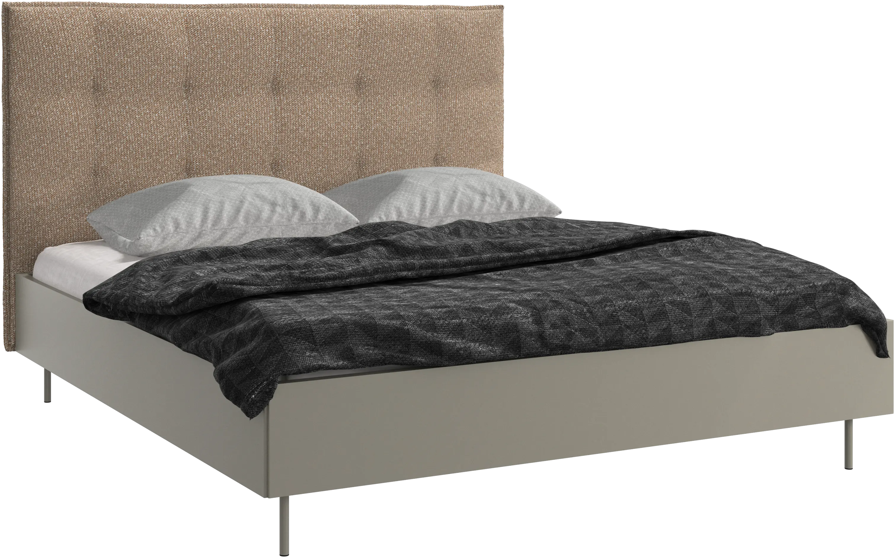Lugano bed, excl. mattress