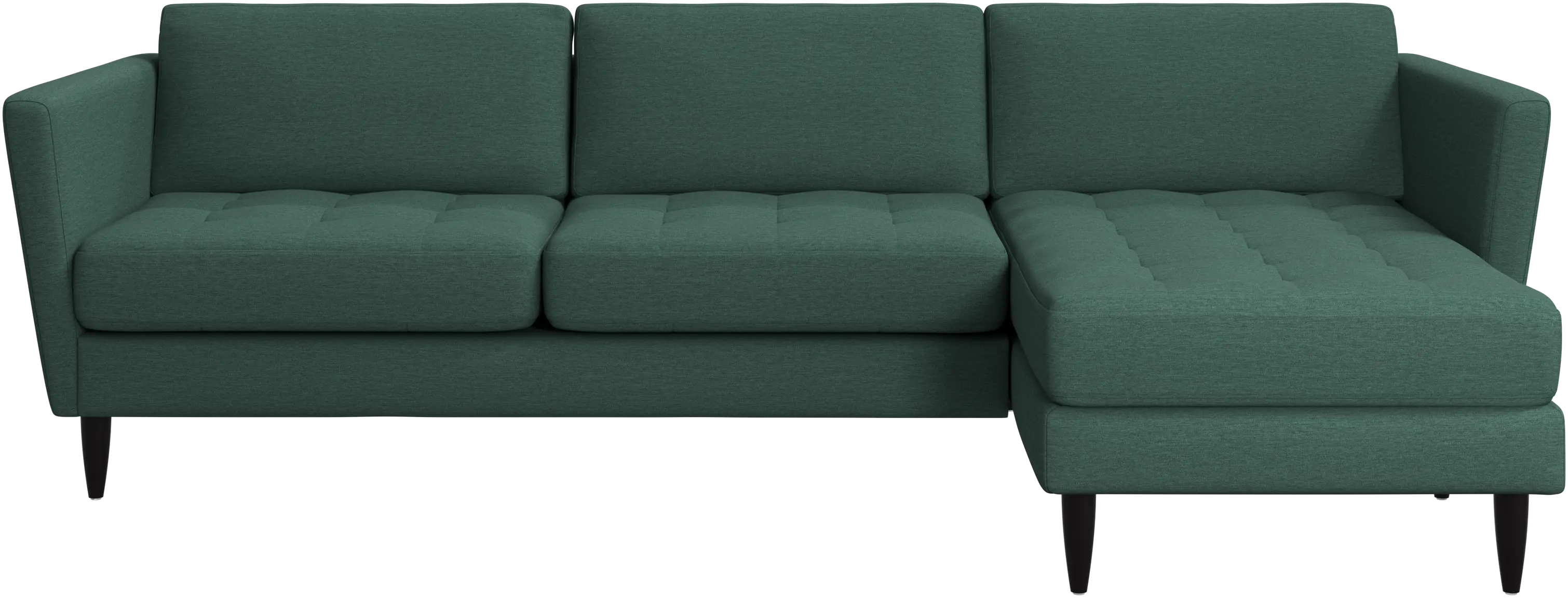 Osaka sofa with resting unit, tufted seat