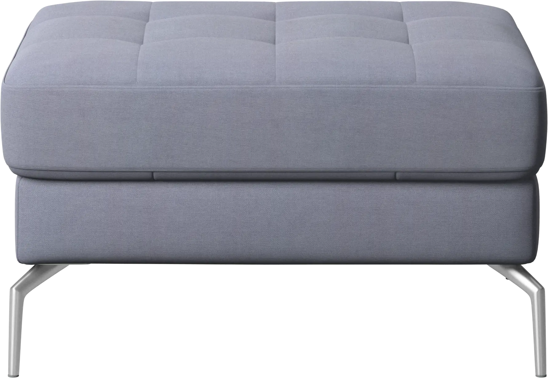 Osaka footstool, tufted seat