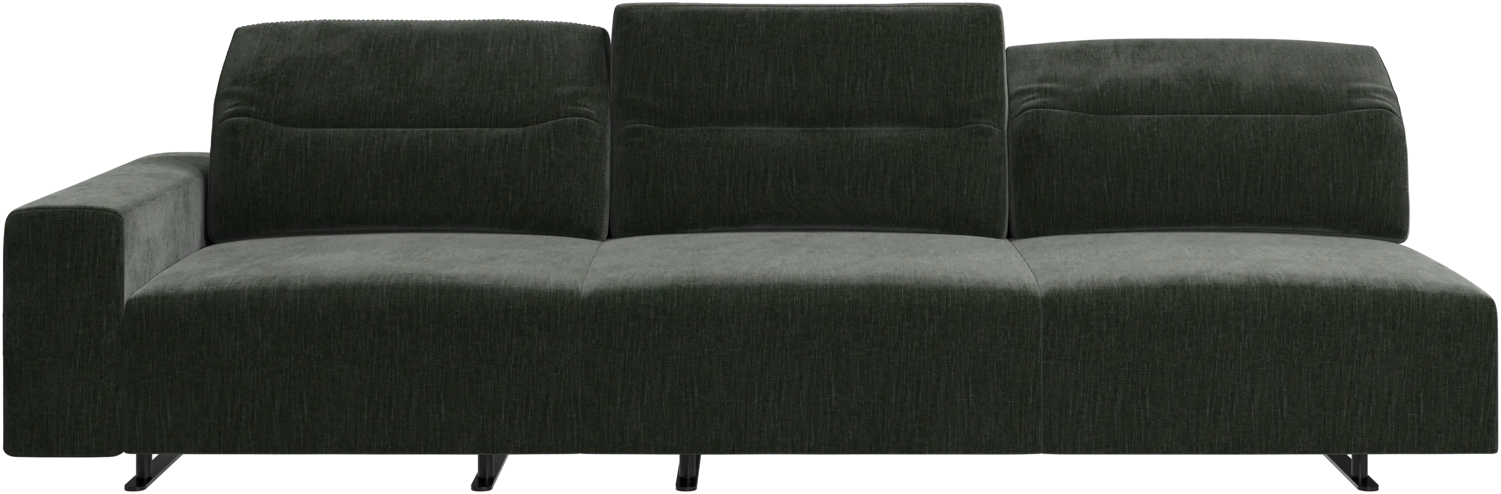 Hampton sofa with adjustable back