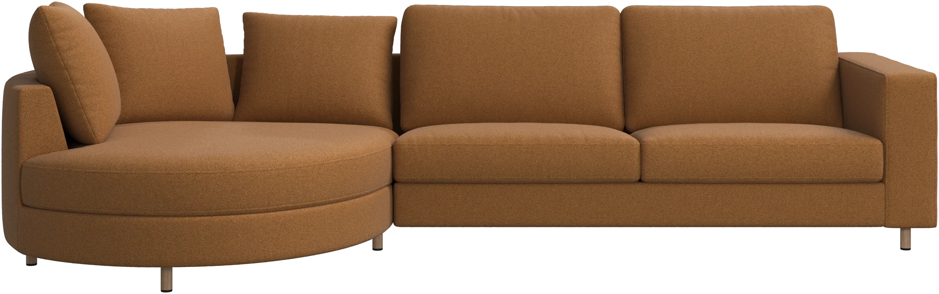 Indivi sofa with chaise longue left