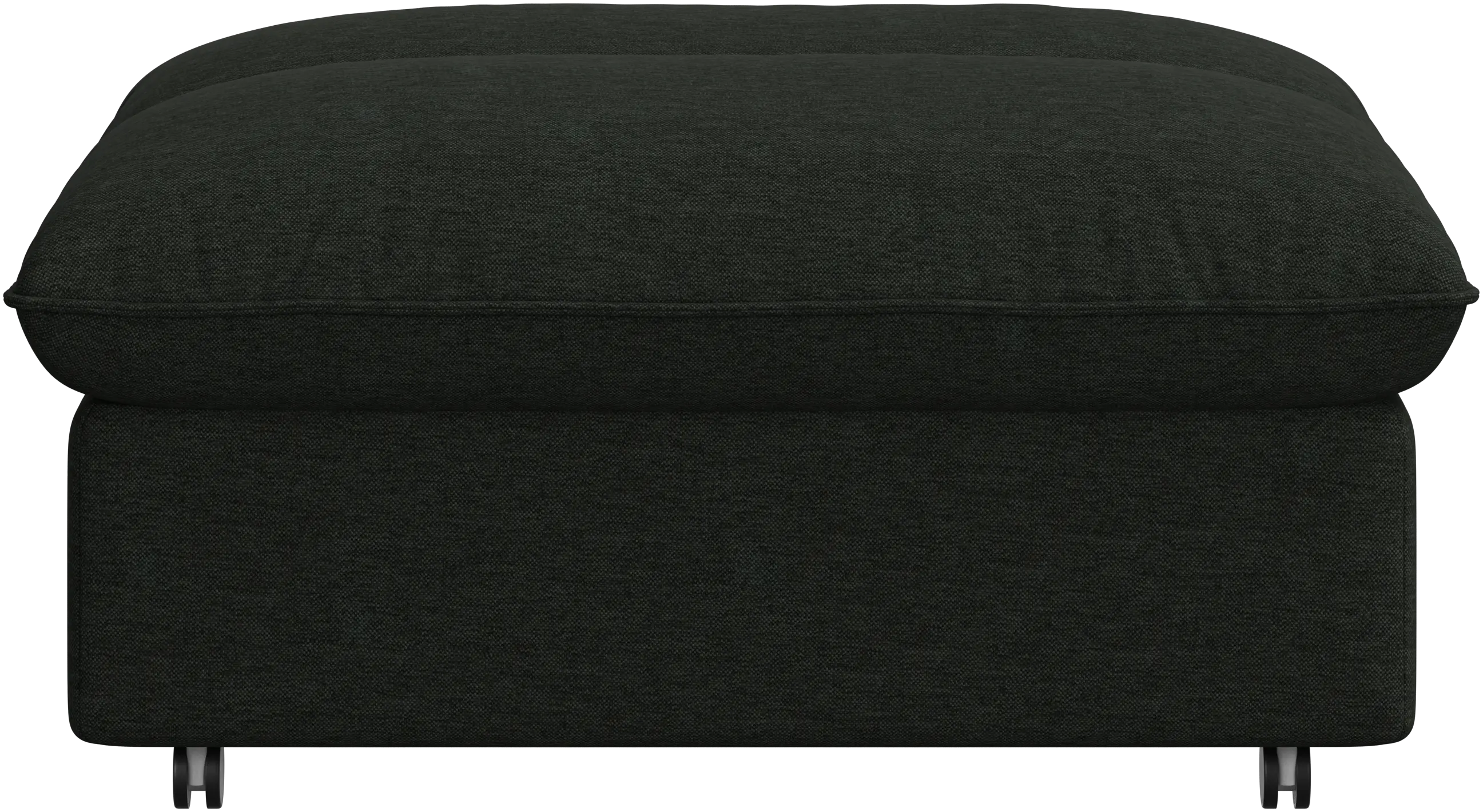 Southampton pouffe on wheels with storage