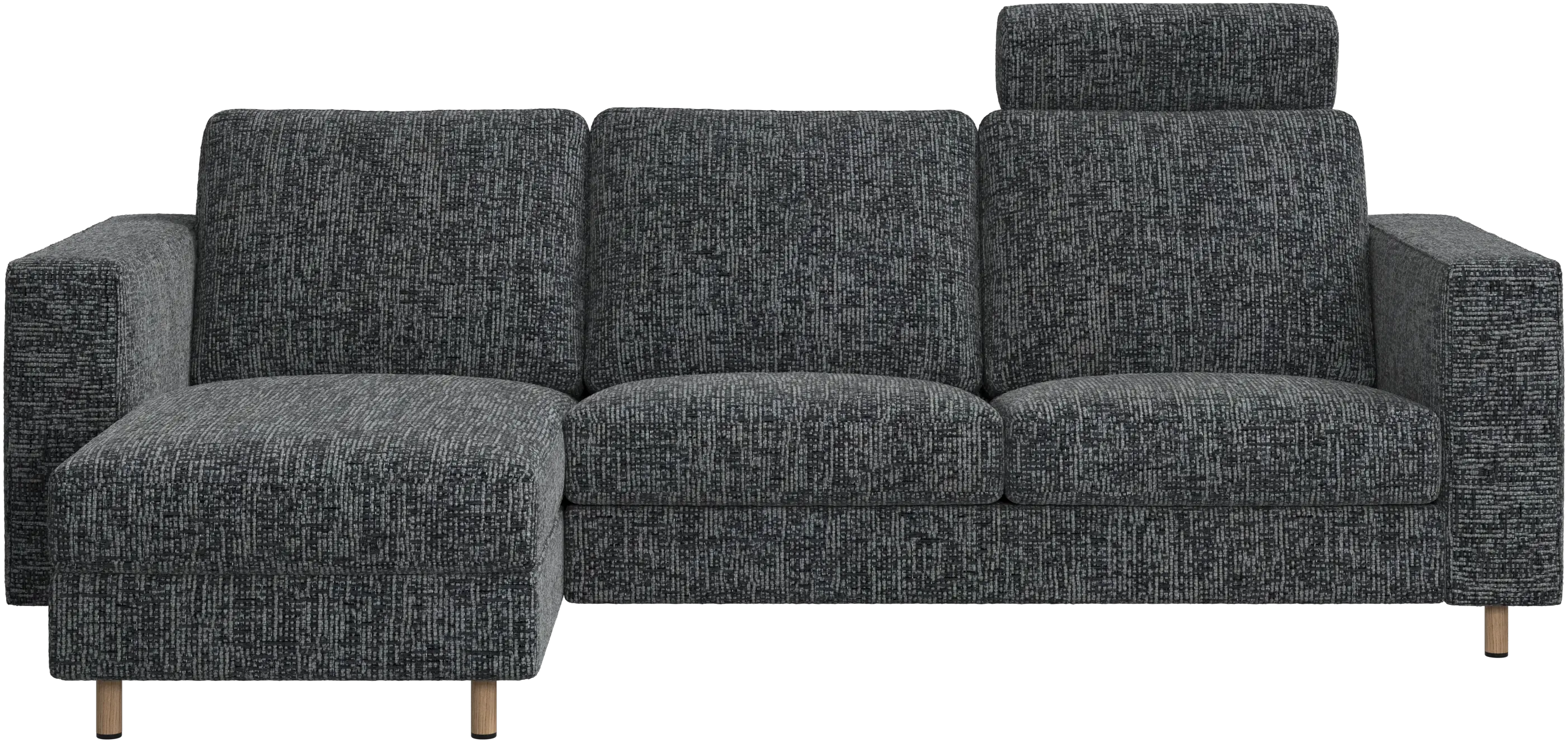 Indivi sofa with chaise longue left