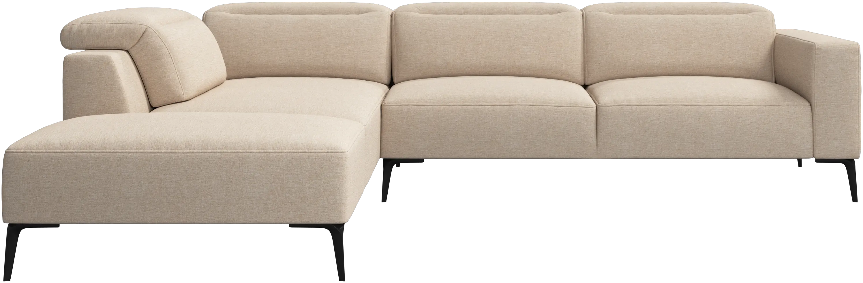 Zürich corner sofa with lounging unit