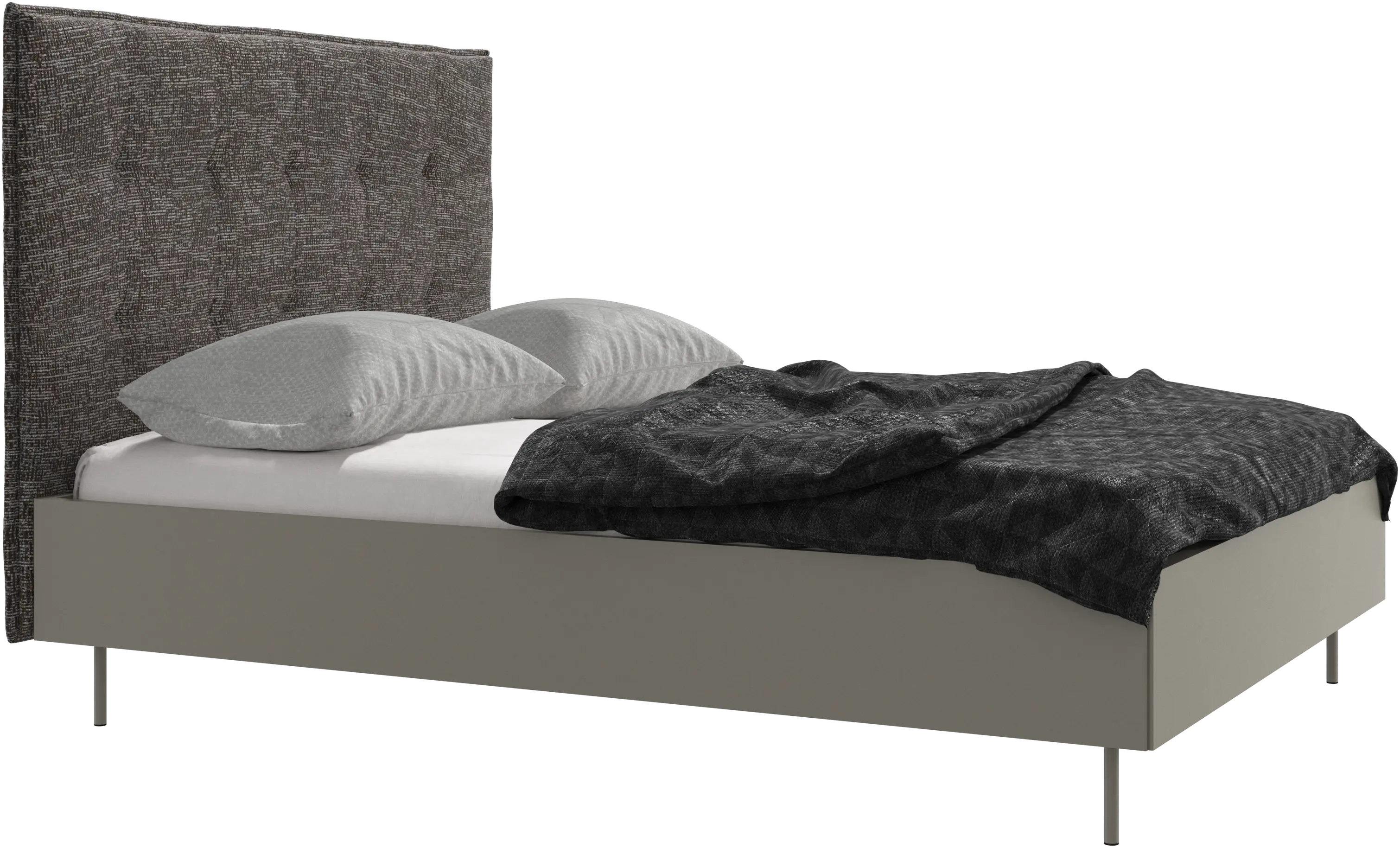 Lugano bed, excl. slats and mattress