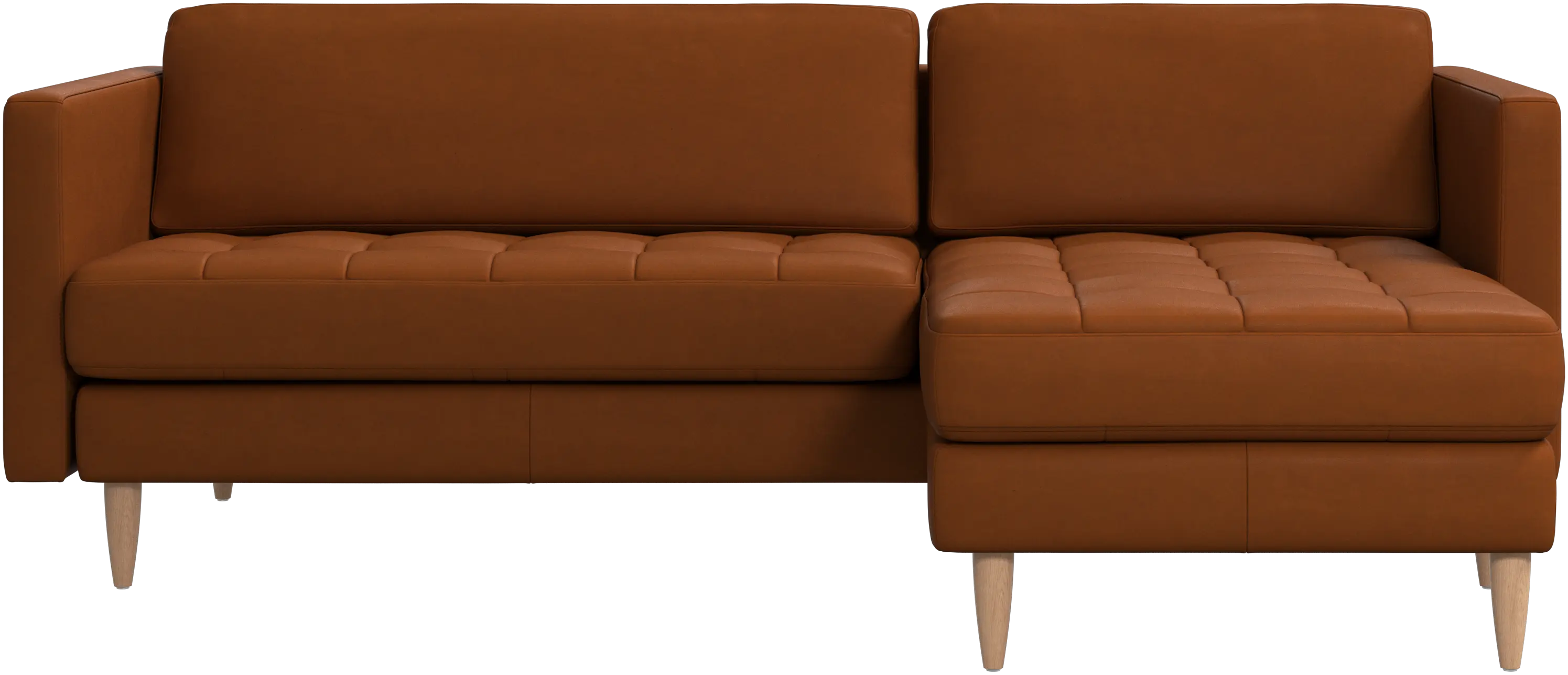 Osaka sofa with resting unit, tufted seat