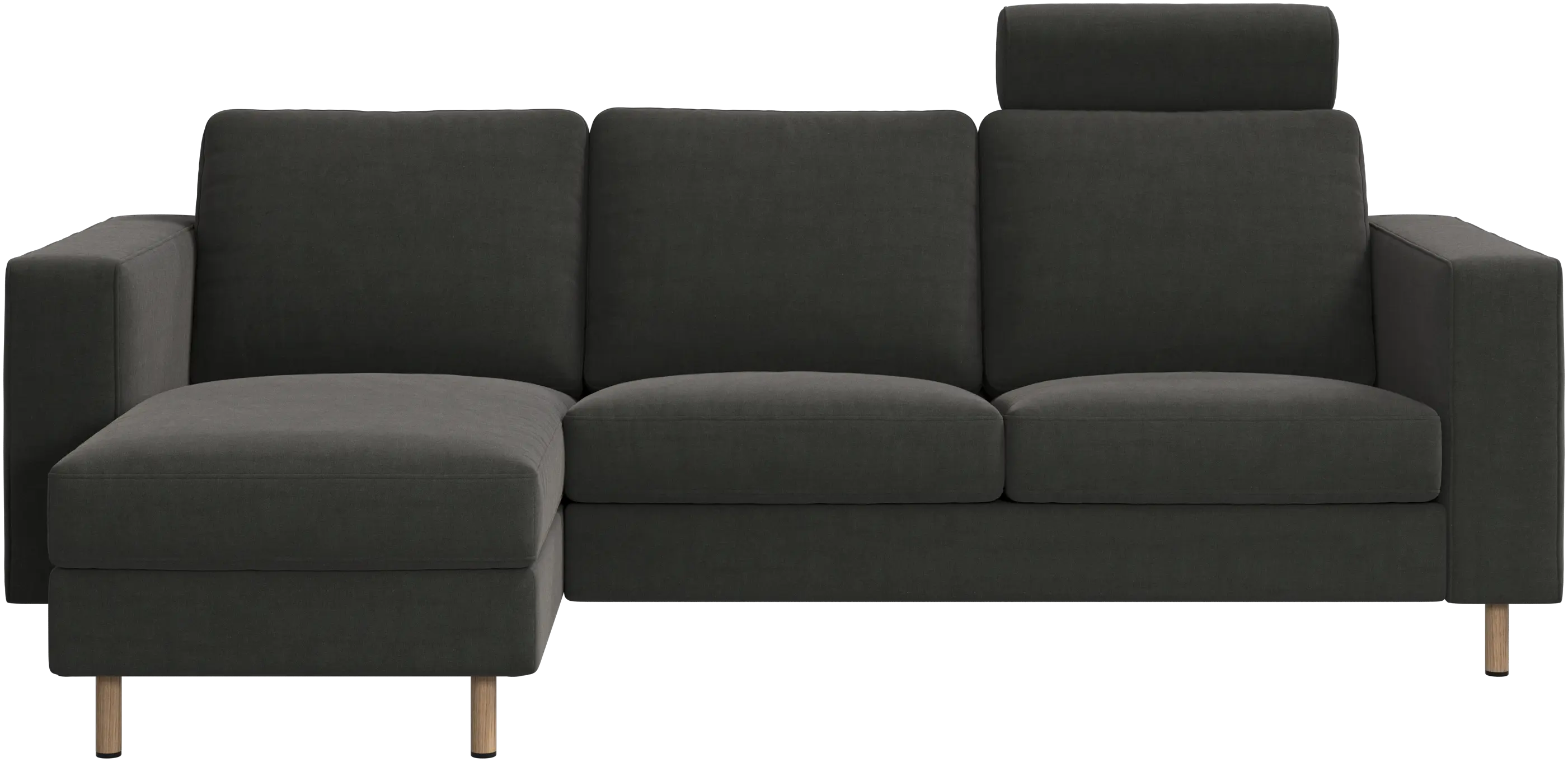 Indivi sofa with chaise longue left
