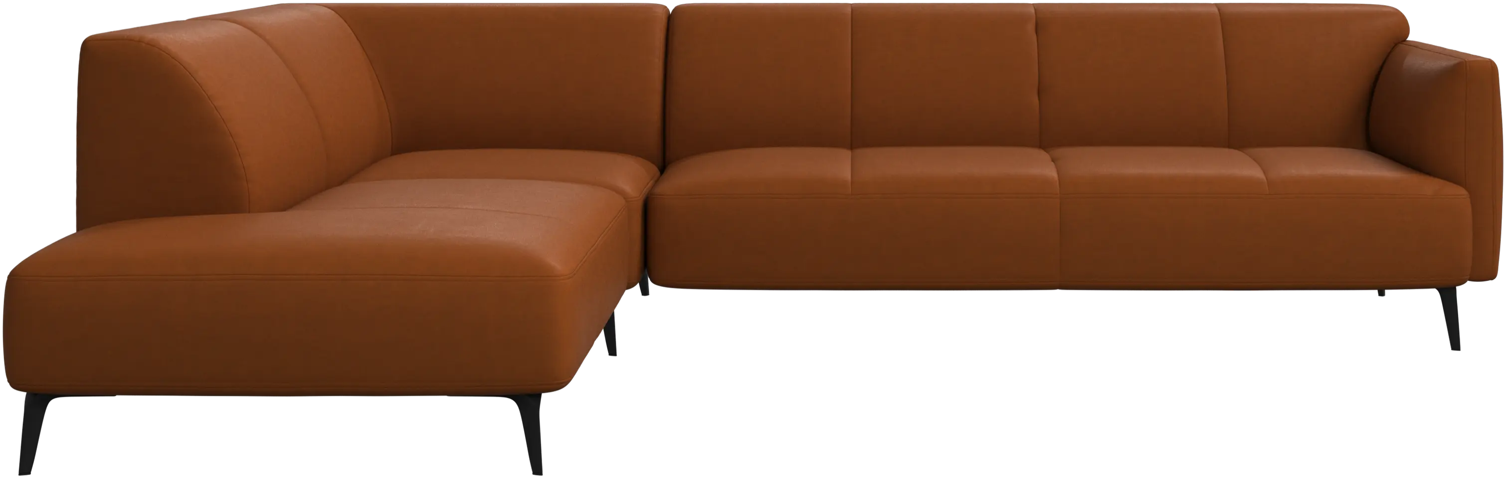 Modena corner sofa with lounging unit