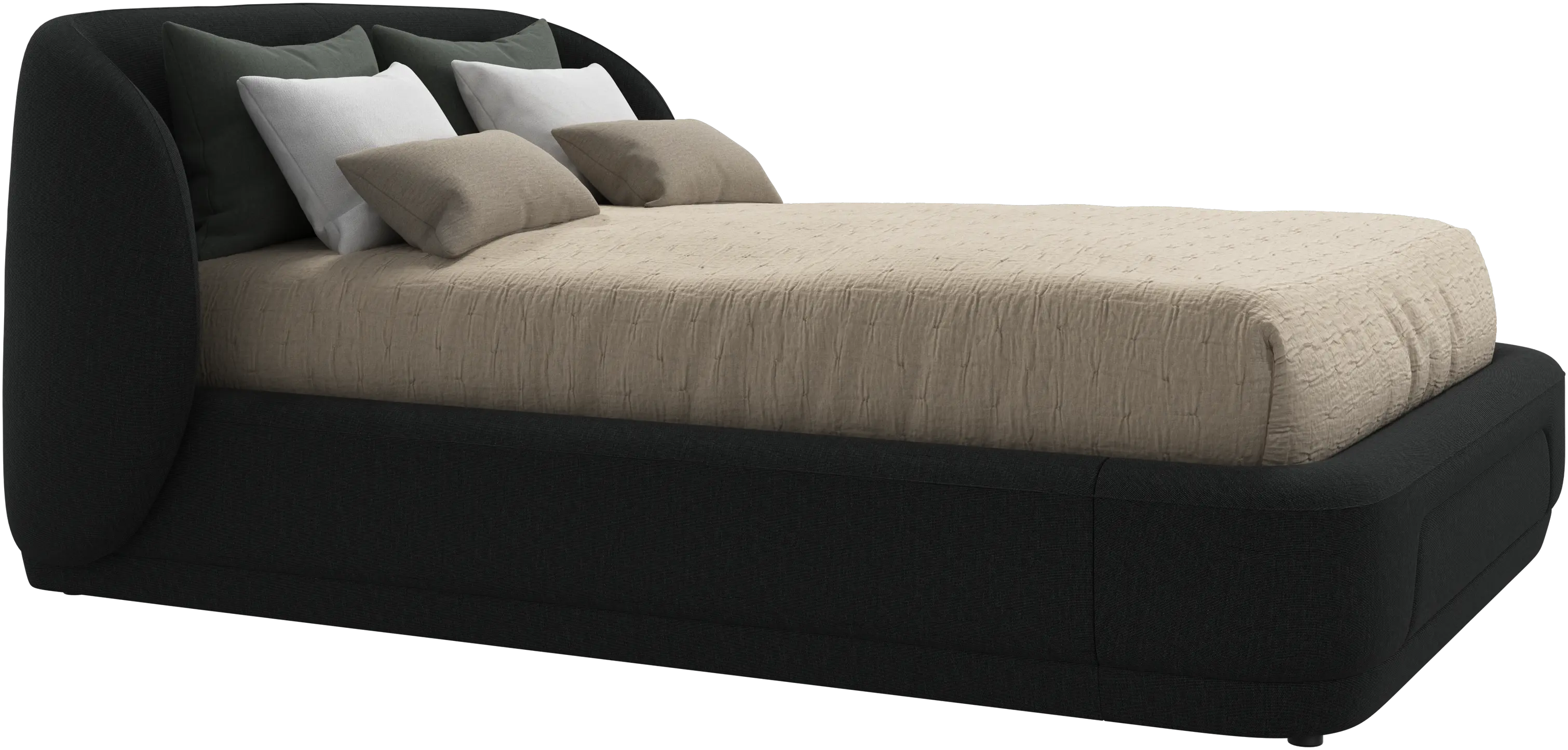 Bolzano bed with slats - W140xL200cm