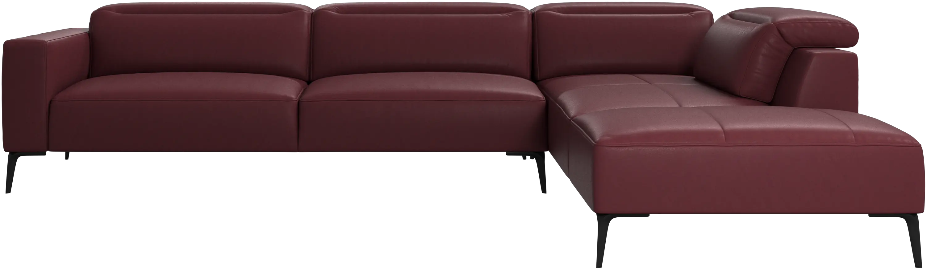 Canapé d'angle Zürich avec module chaise longue