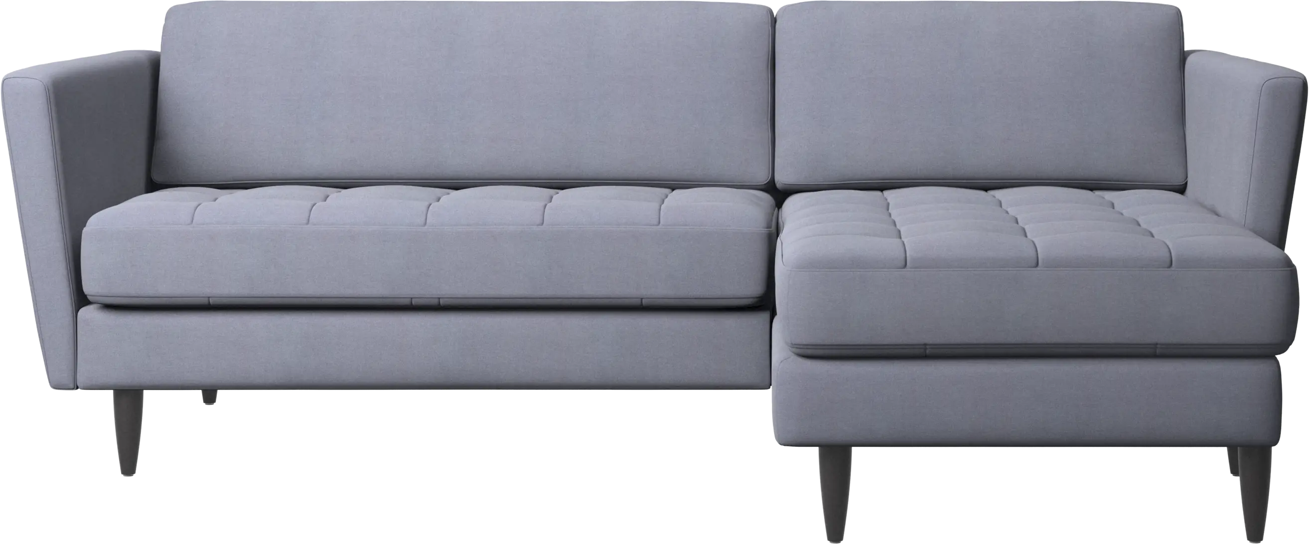 Osaka sofa with resting unit, tufted seat