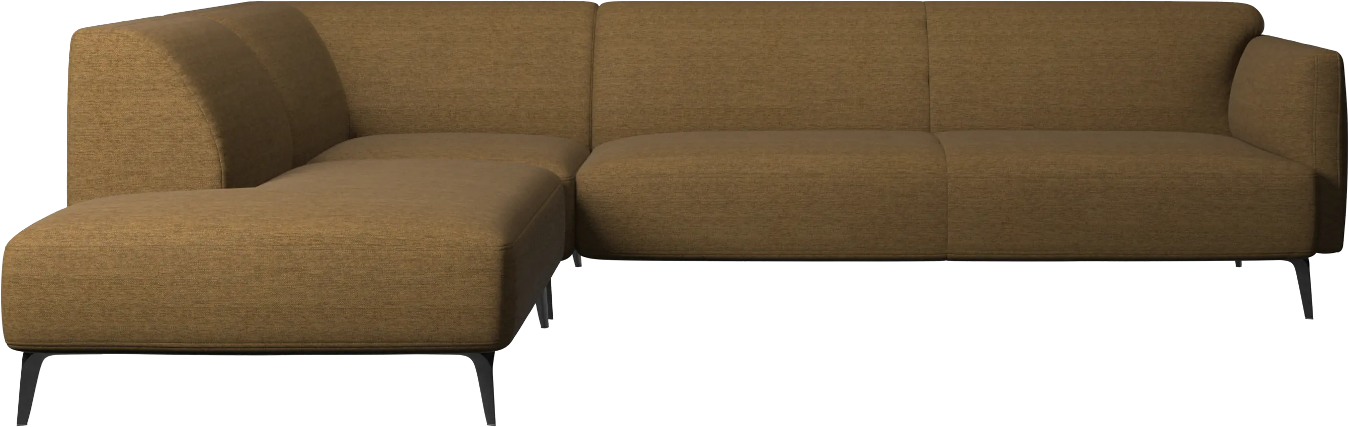 Modena corner sofa with lounging unit