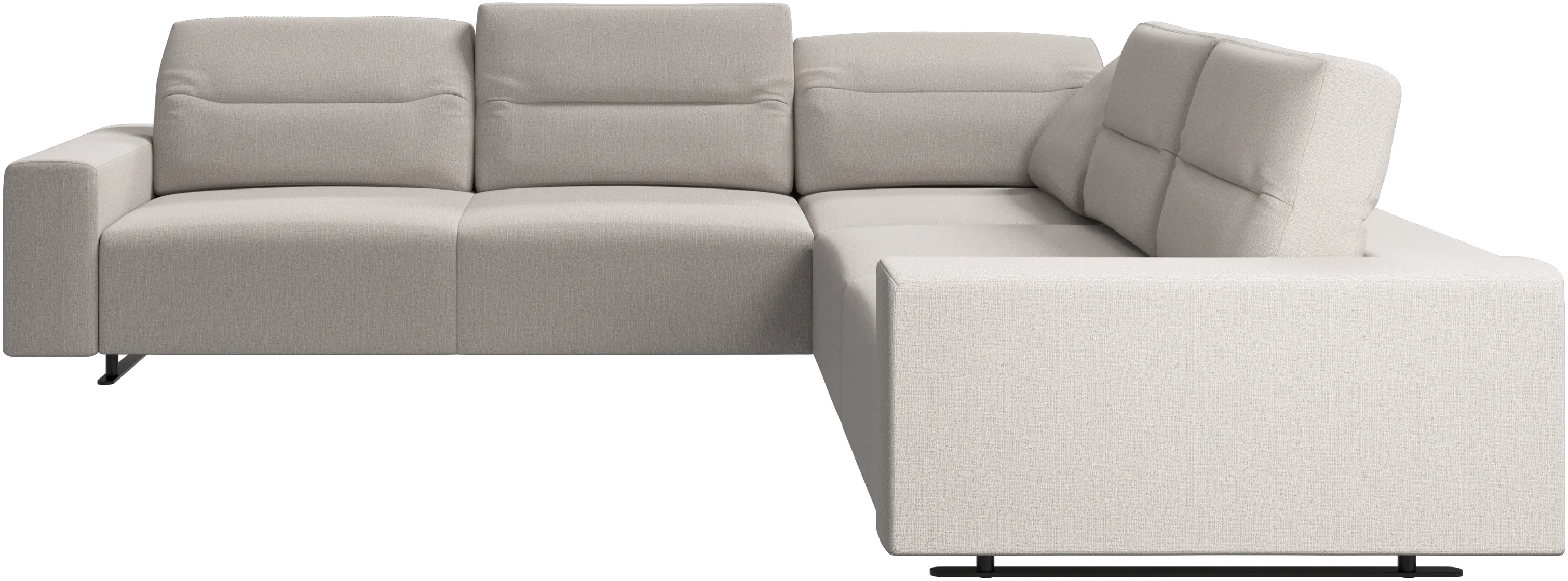 Hampton corner sofa with adjustable back