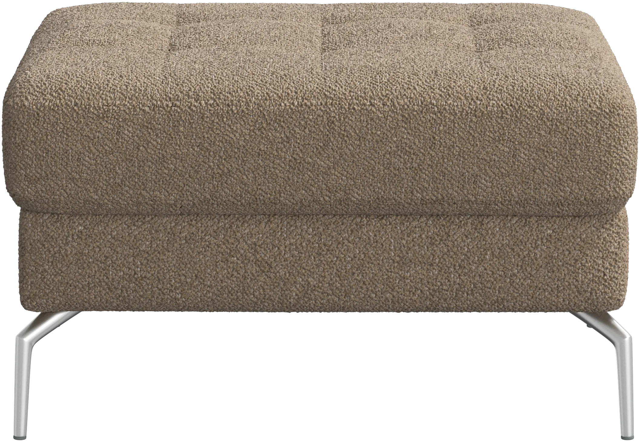 Osaka footstool, tufted seat