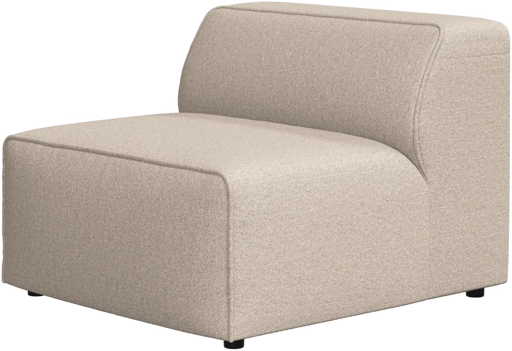 Carmo 1-seater, no armrests