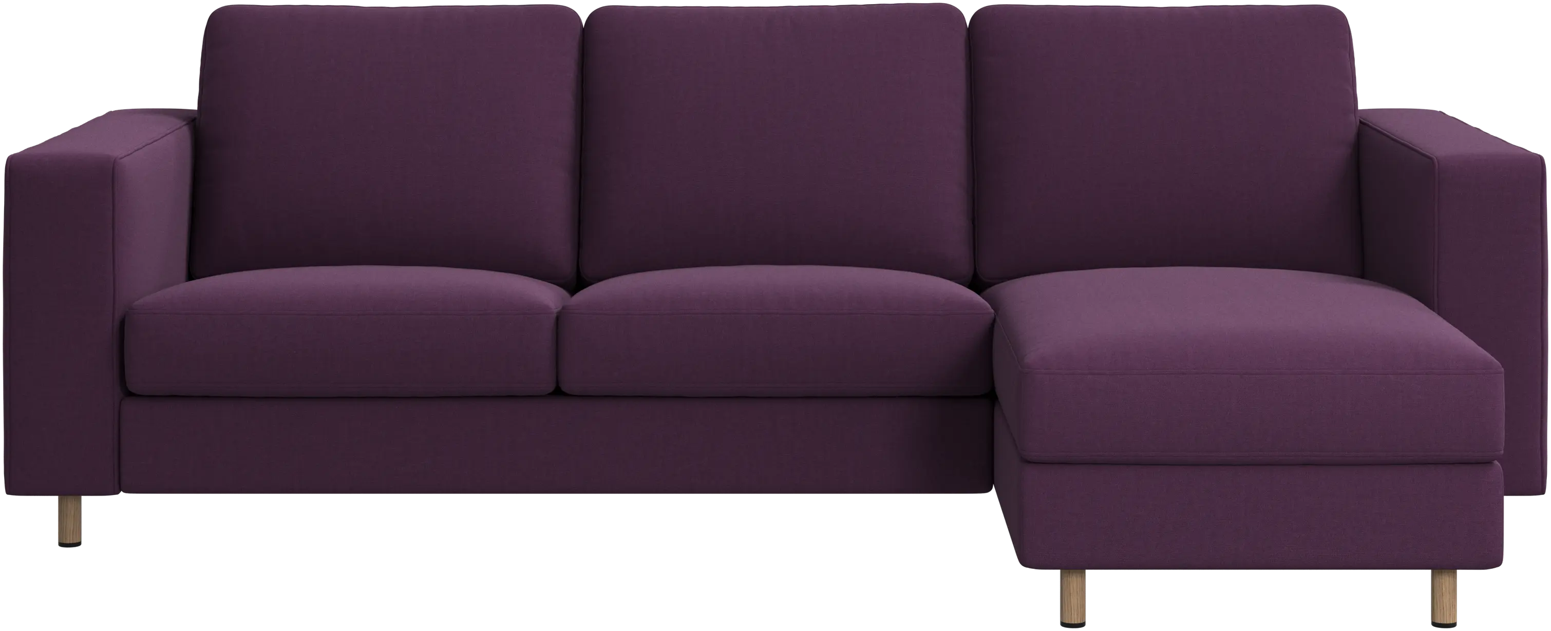 Sofá Indivi con módulo chaise-longue a la derecha