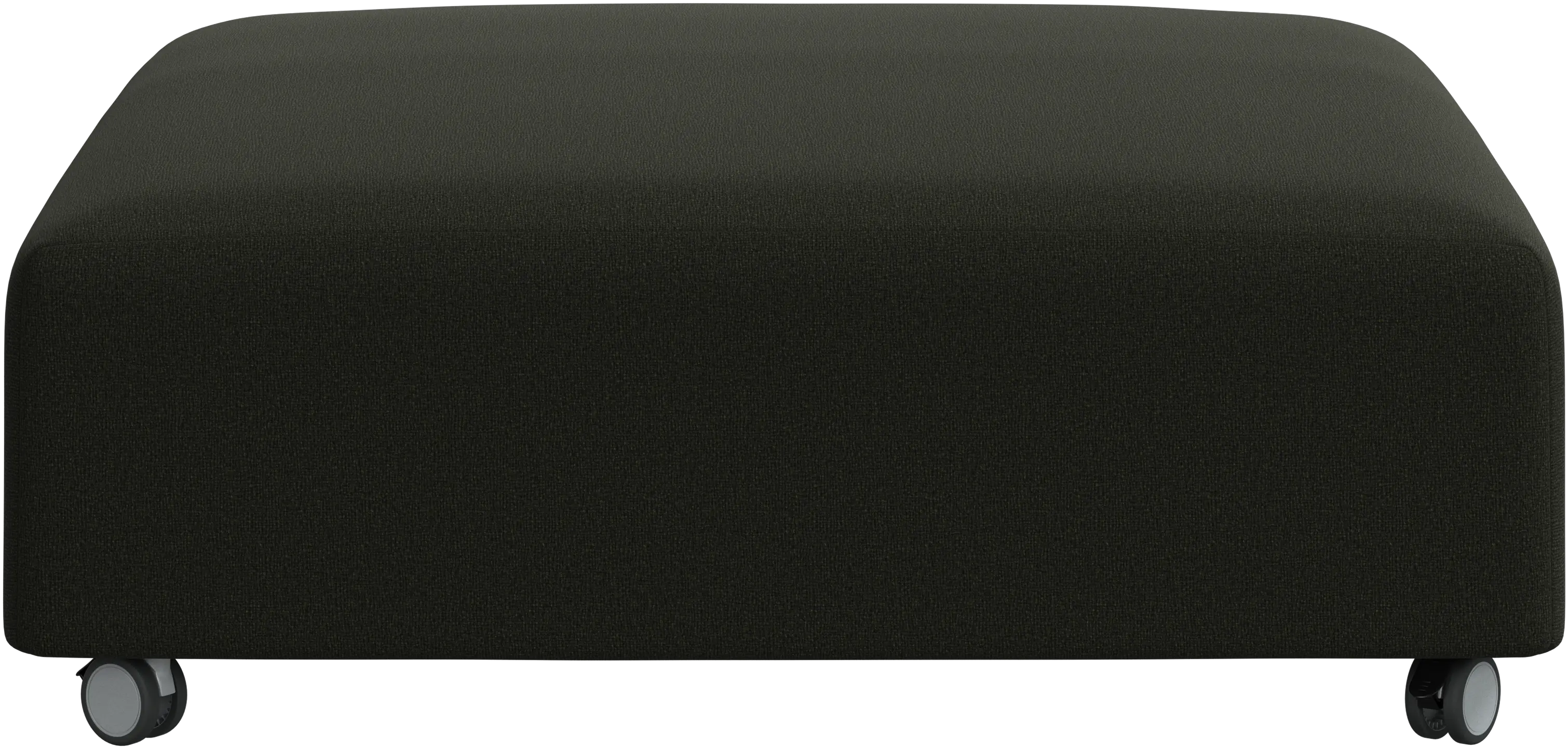 Hampton footstool on wheels