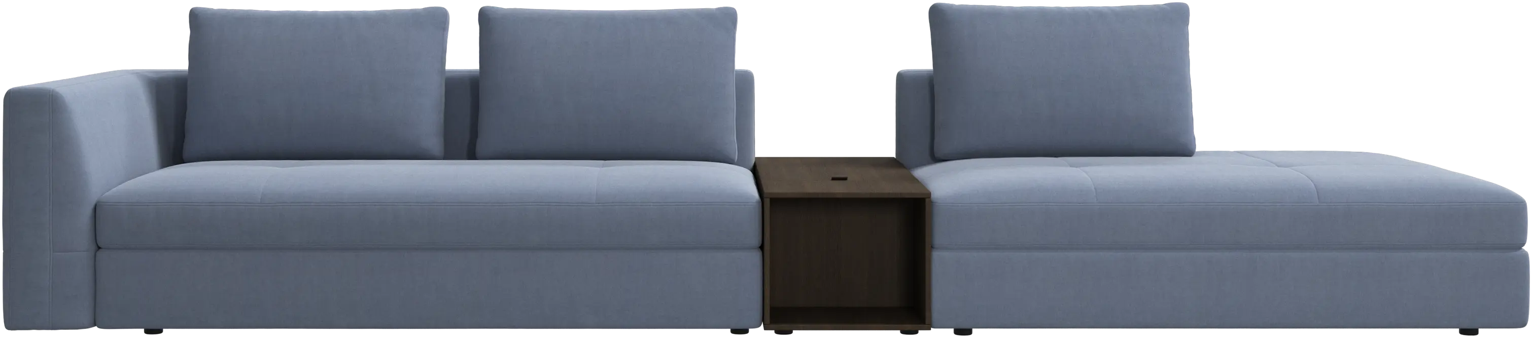 Bergamo 3 seater lounge sofa with storage